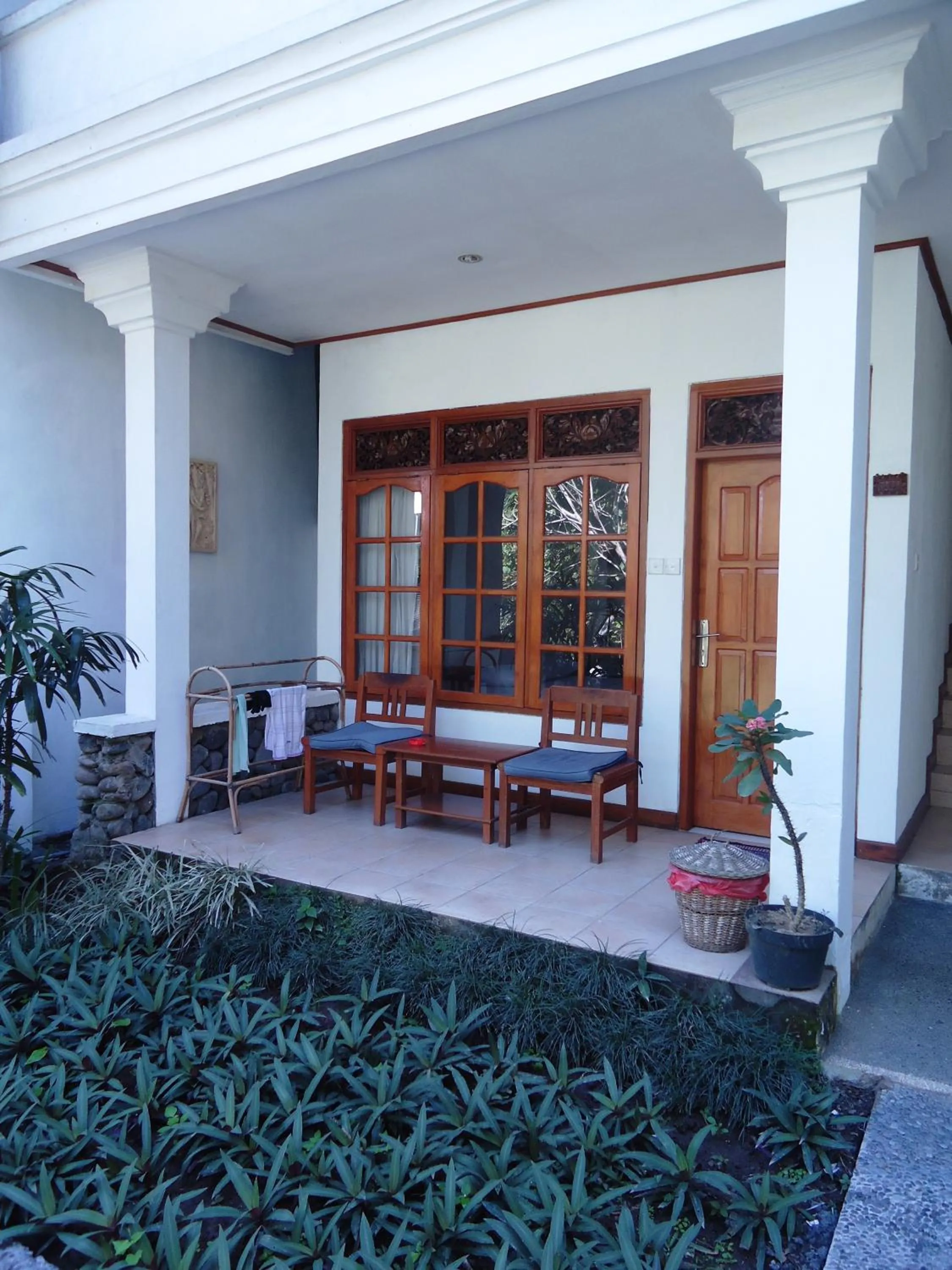 Patio in Argasoka Bungalows