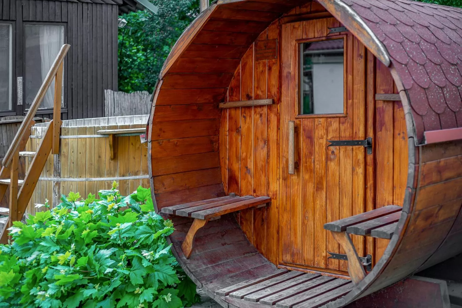 Sauna in Nefelejcs Hotel
