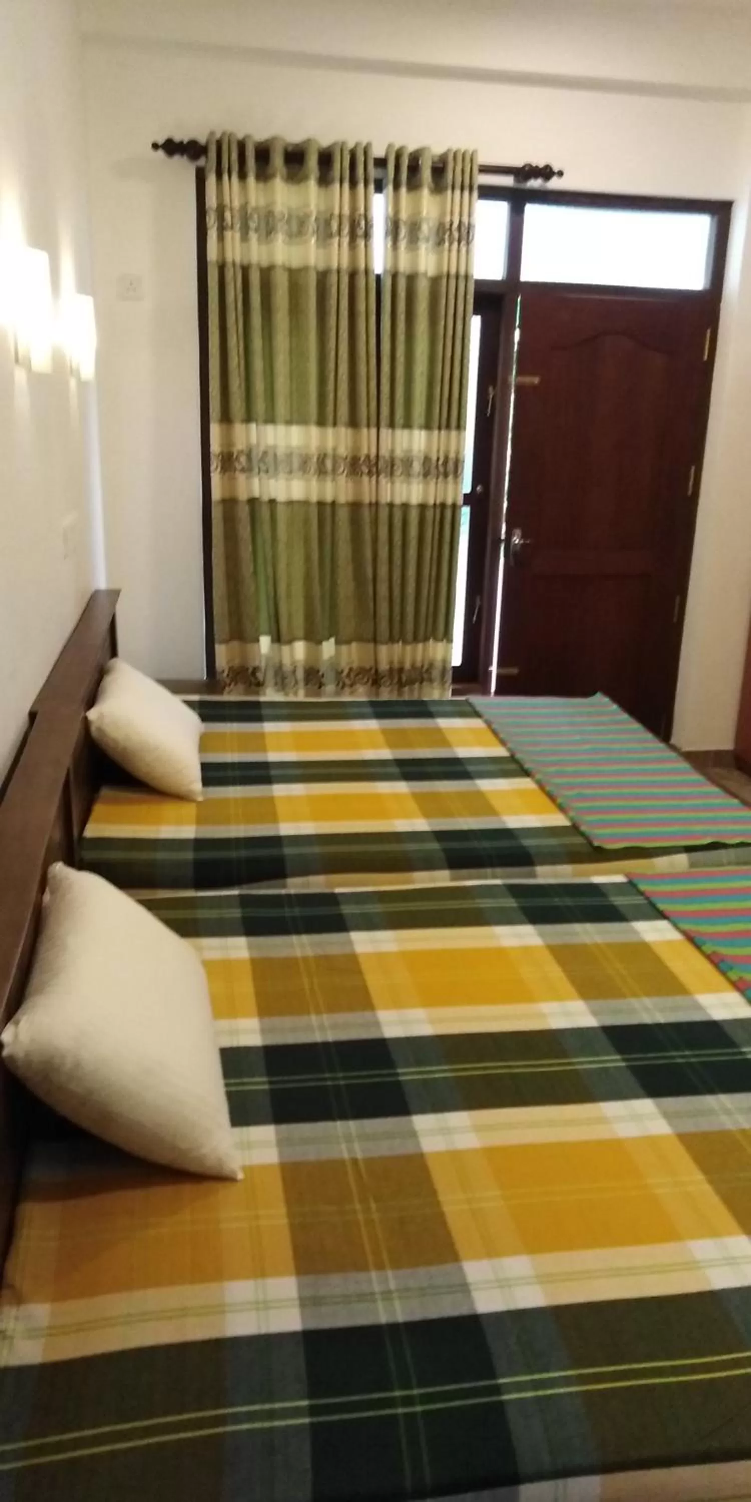 Bed in Pearl Resort Mirissa