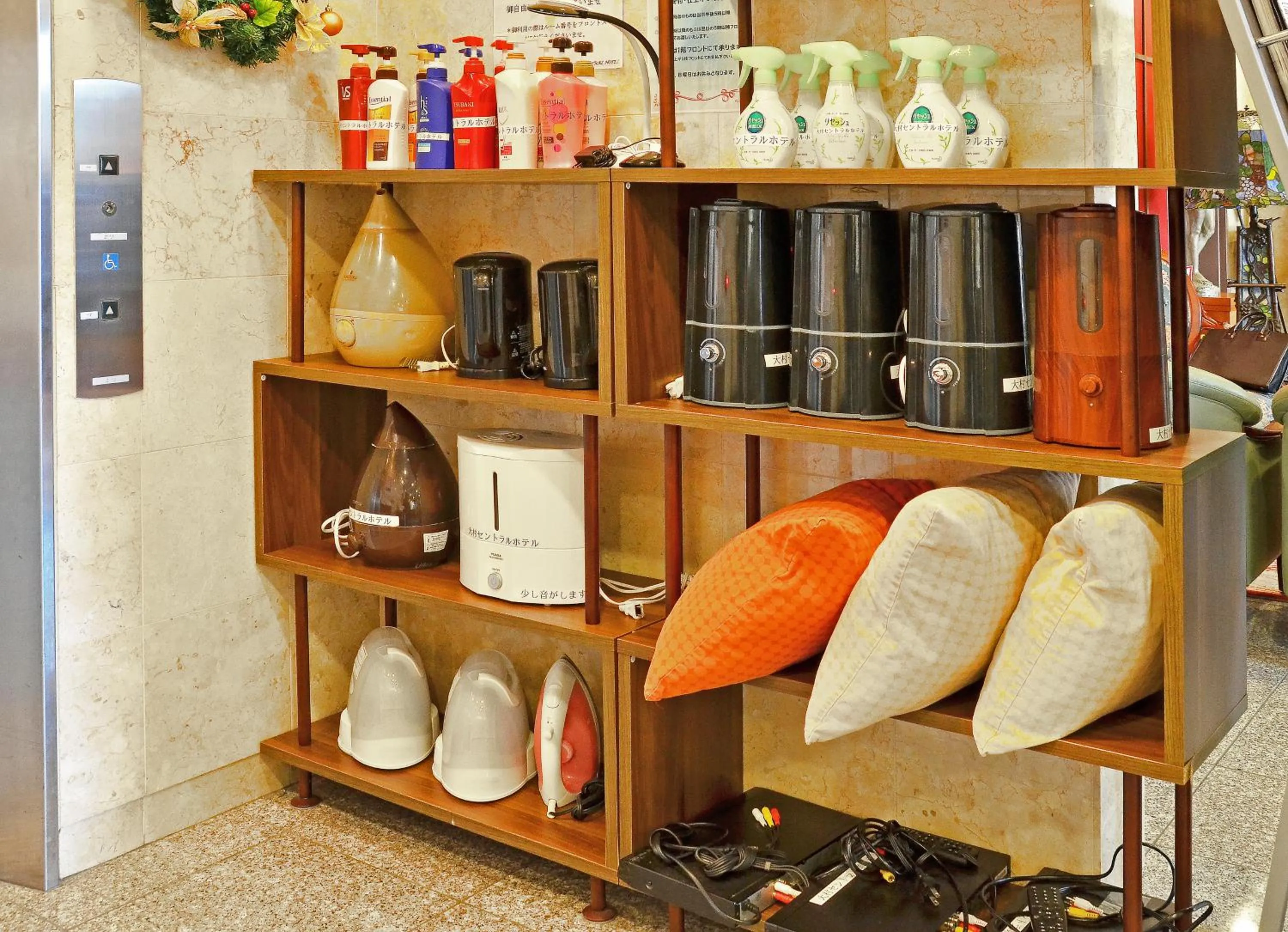 Lobby or reception in Omura Central Hotel