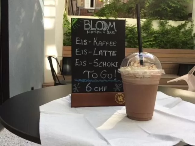 Food and drinks in BLOOM Boutique Hotel & Lounge Basel