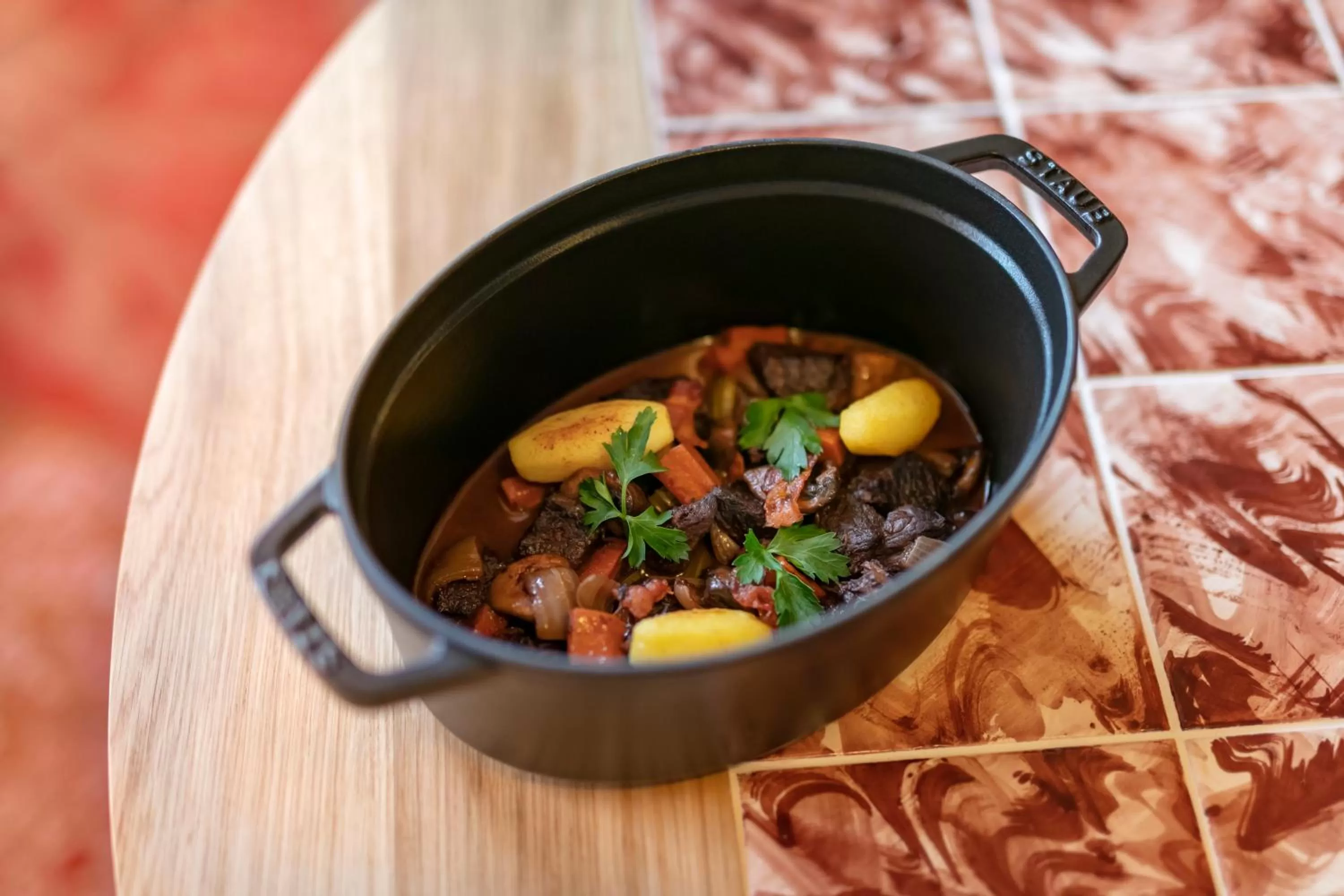 Food close-up in Hotel Le Coucou Méribel