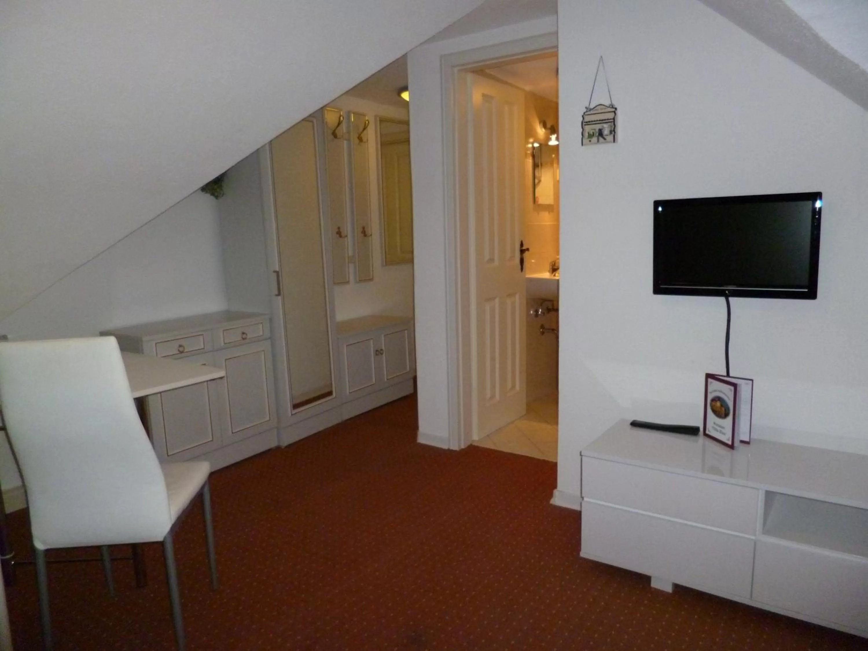 Decorative detail, TV/Entertainment Center in Pension Villa Else