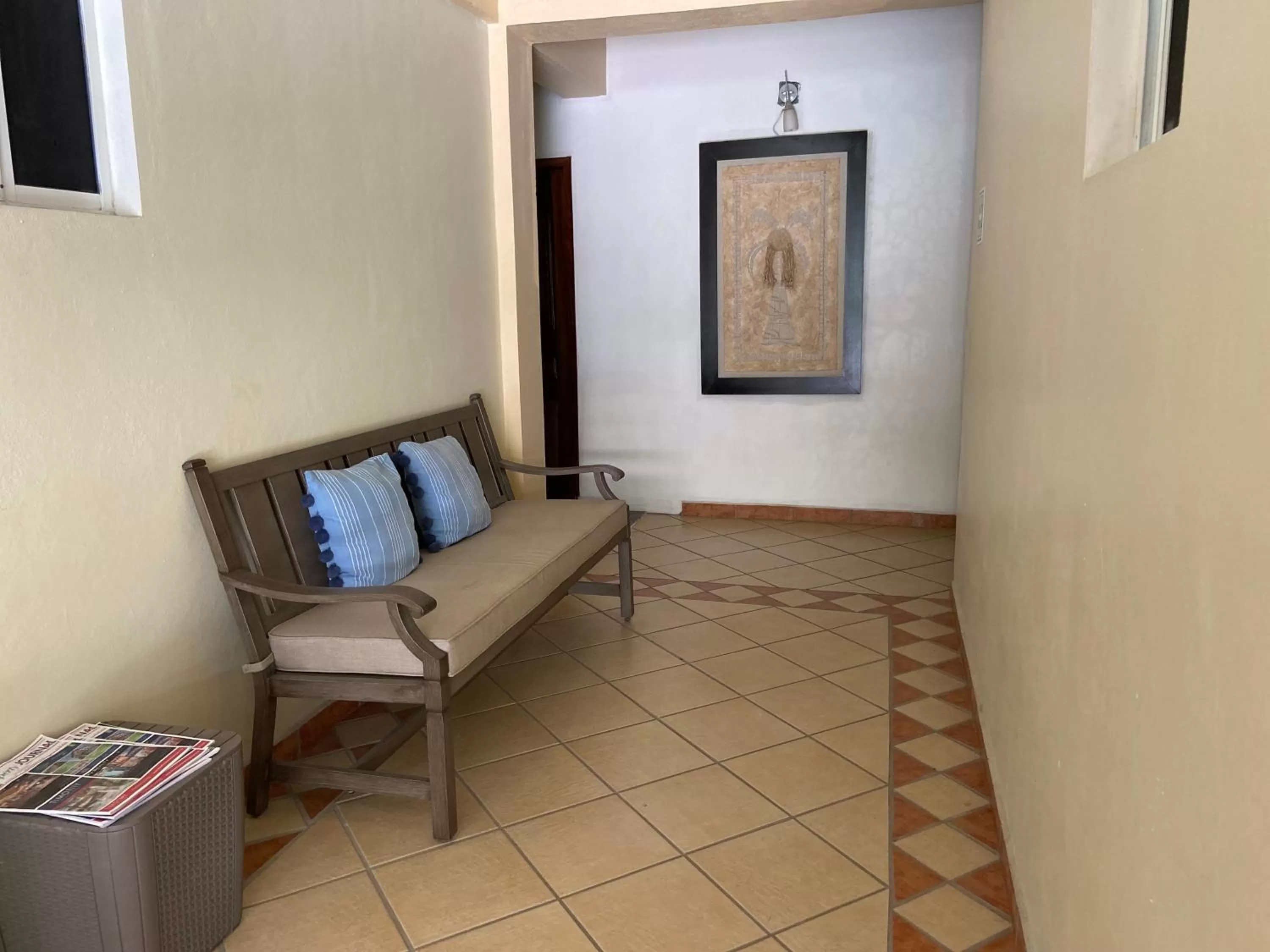 Seating area in HOTEL EL CORAL