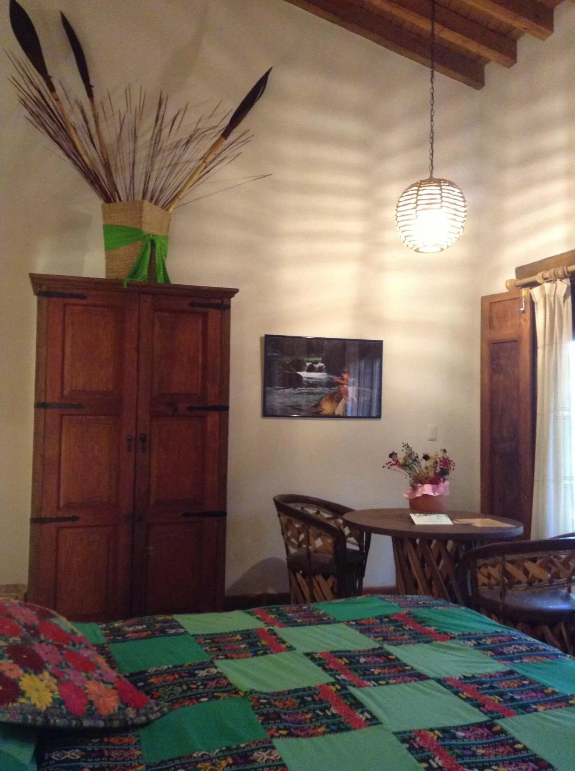 Decorative detail in Posada Yolihuani