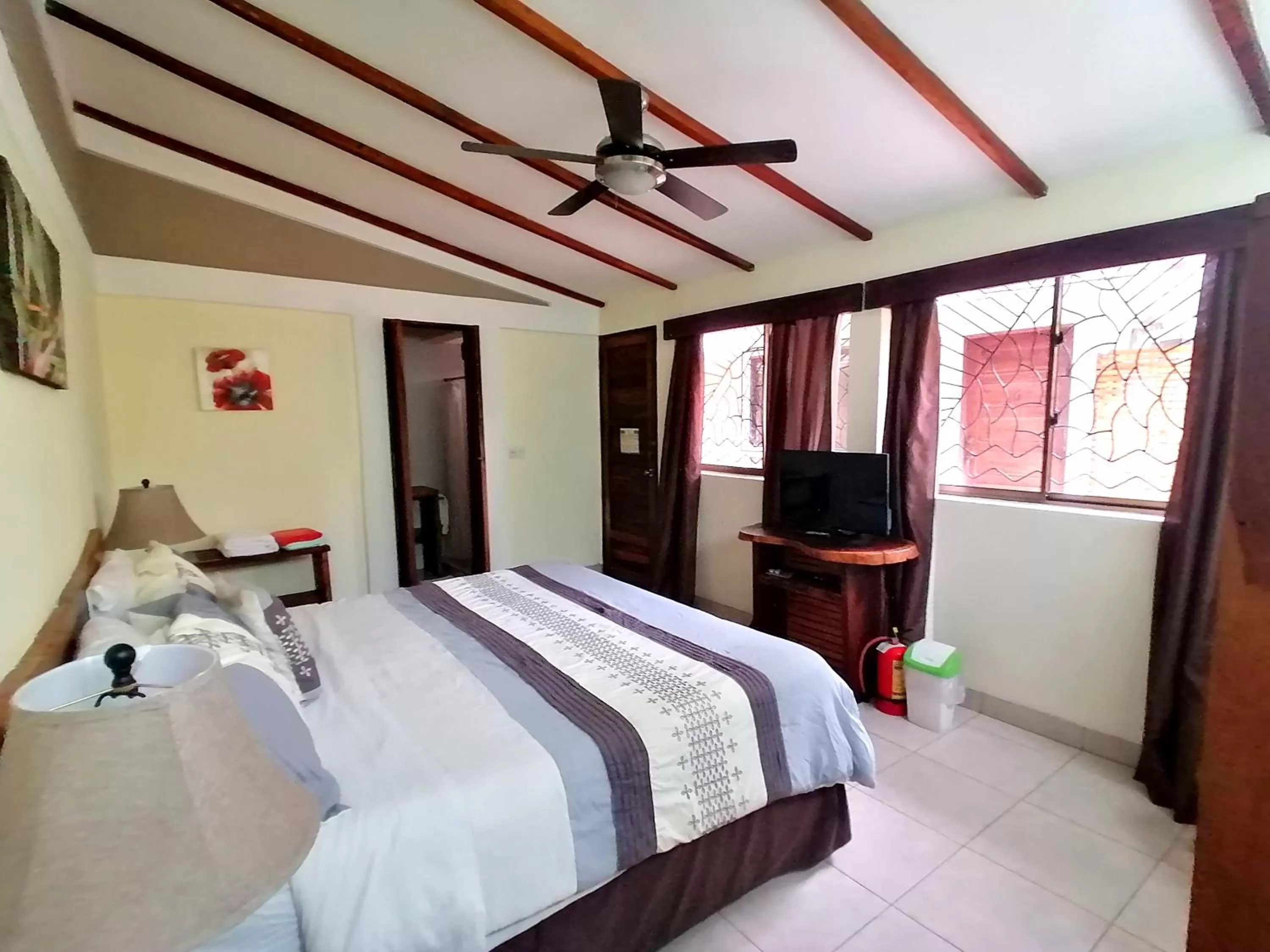 Bed in Xalli Beach Hotel