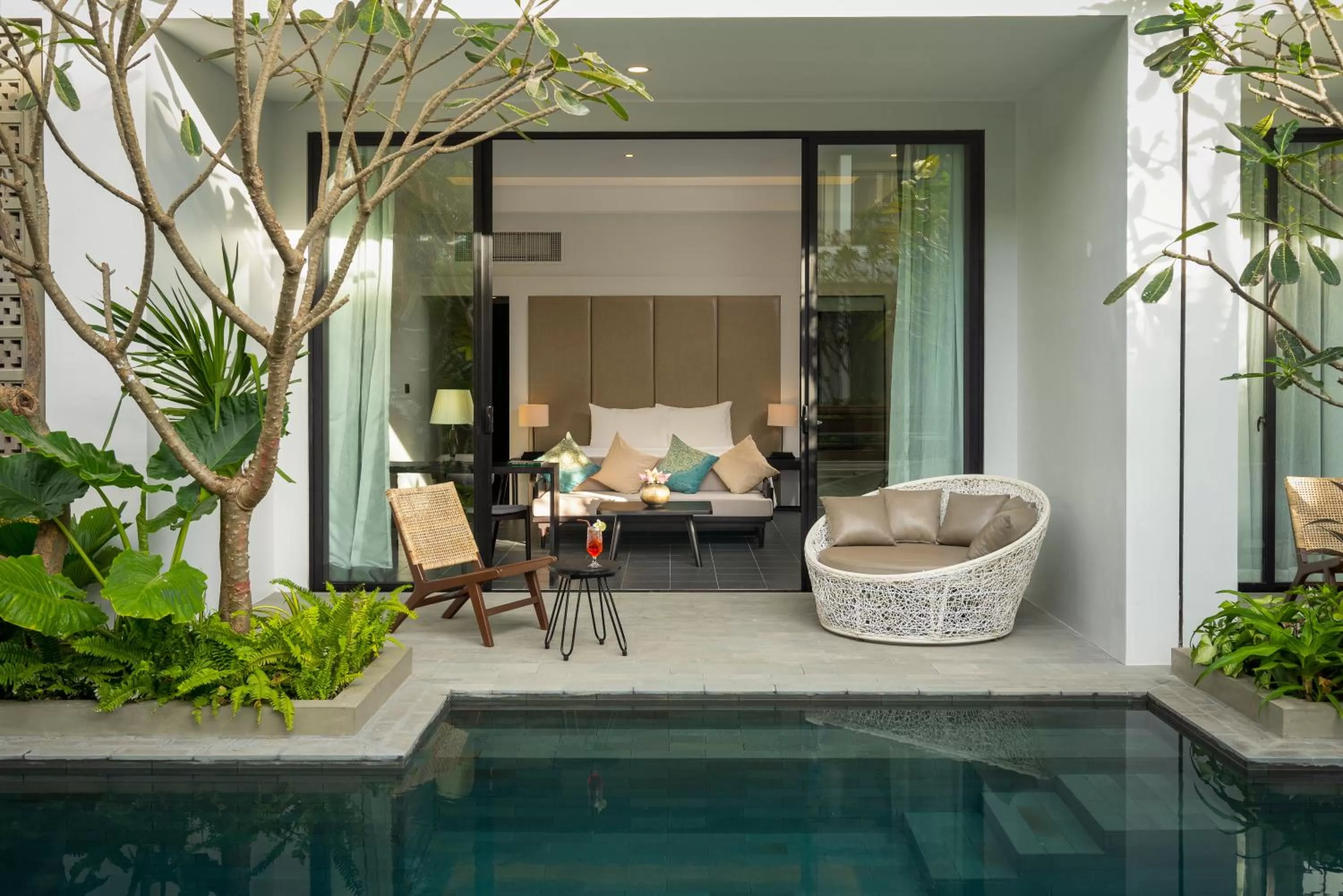 Patio in Eightfold Urban Resort