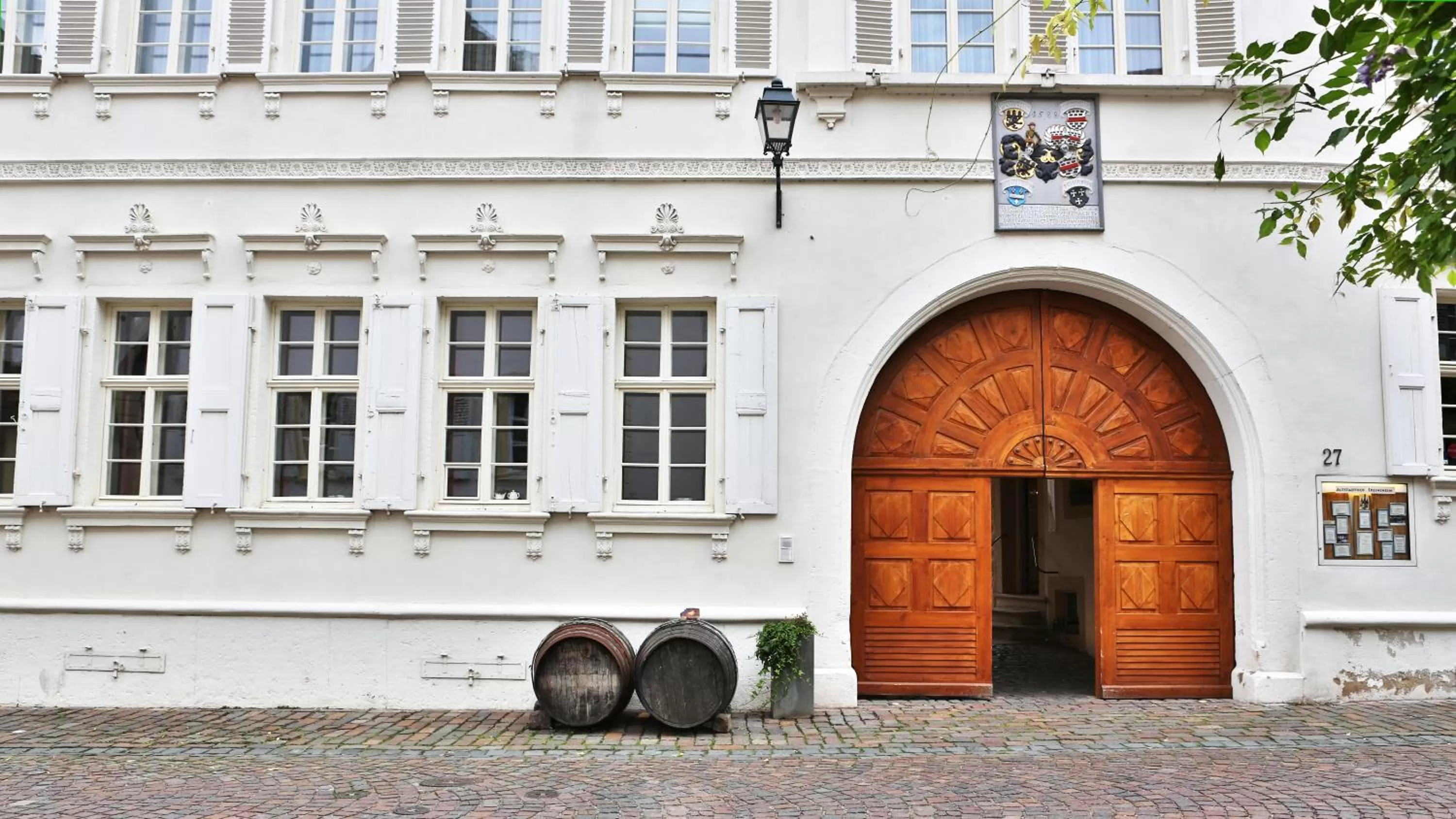 Facade/entrance, Property Building in Altstadthof Freinsheim