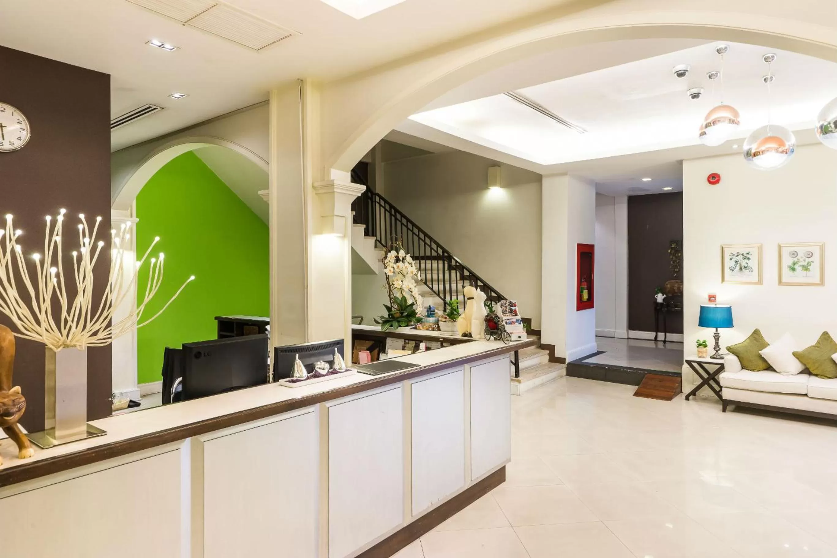 Lobby or reception in Hotel De Bangkok