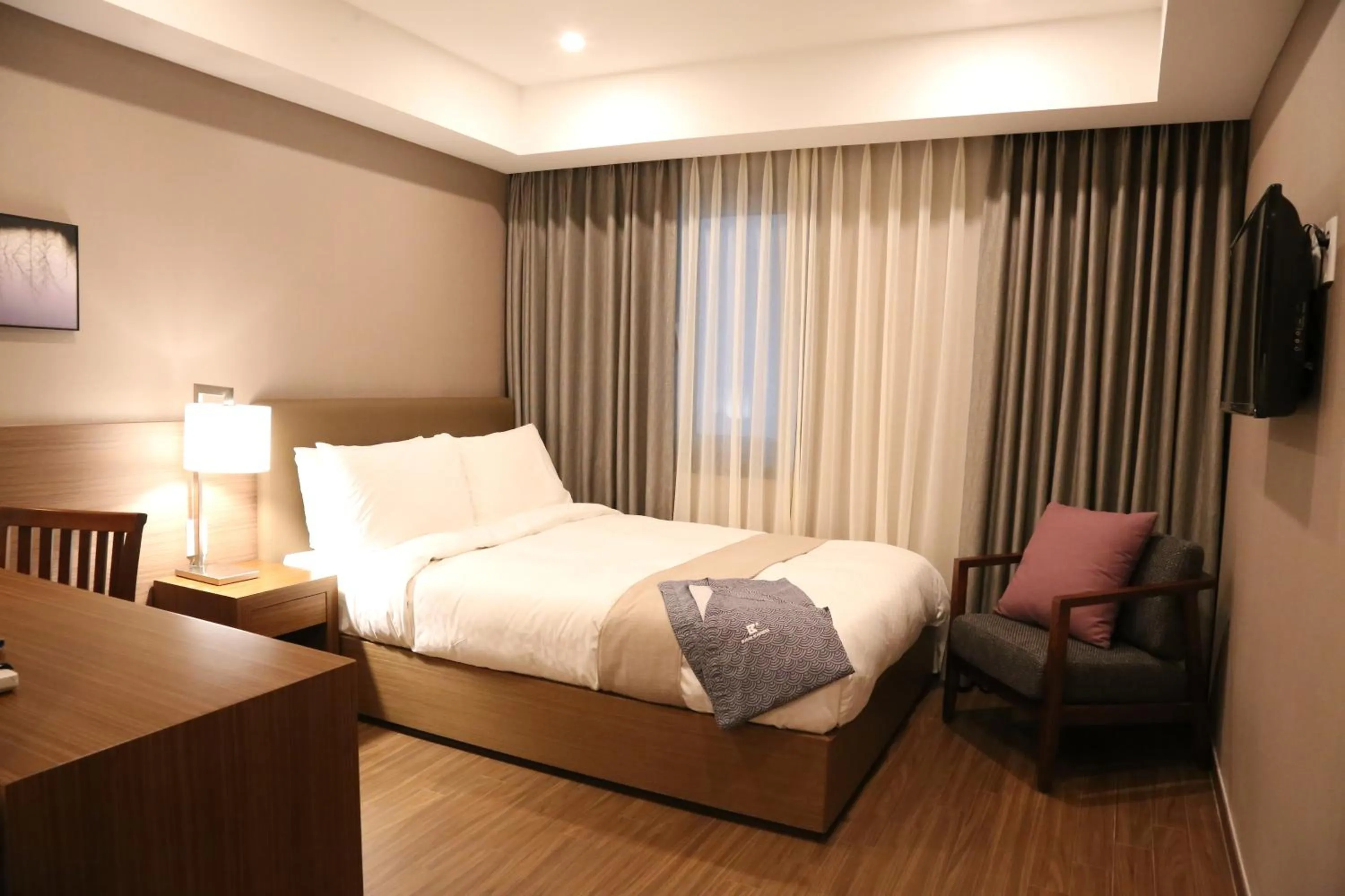 Bed in Busan Business Hotel