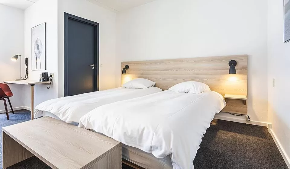 Bedroom, Bed in Skaga Hotel