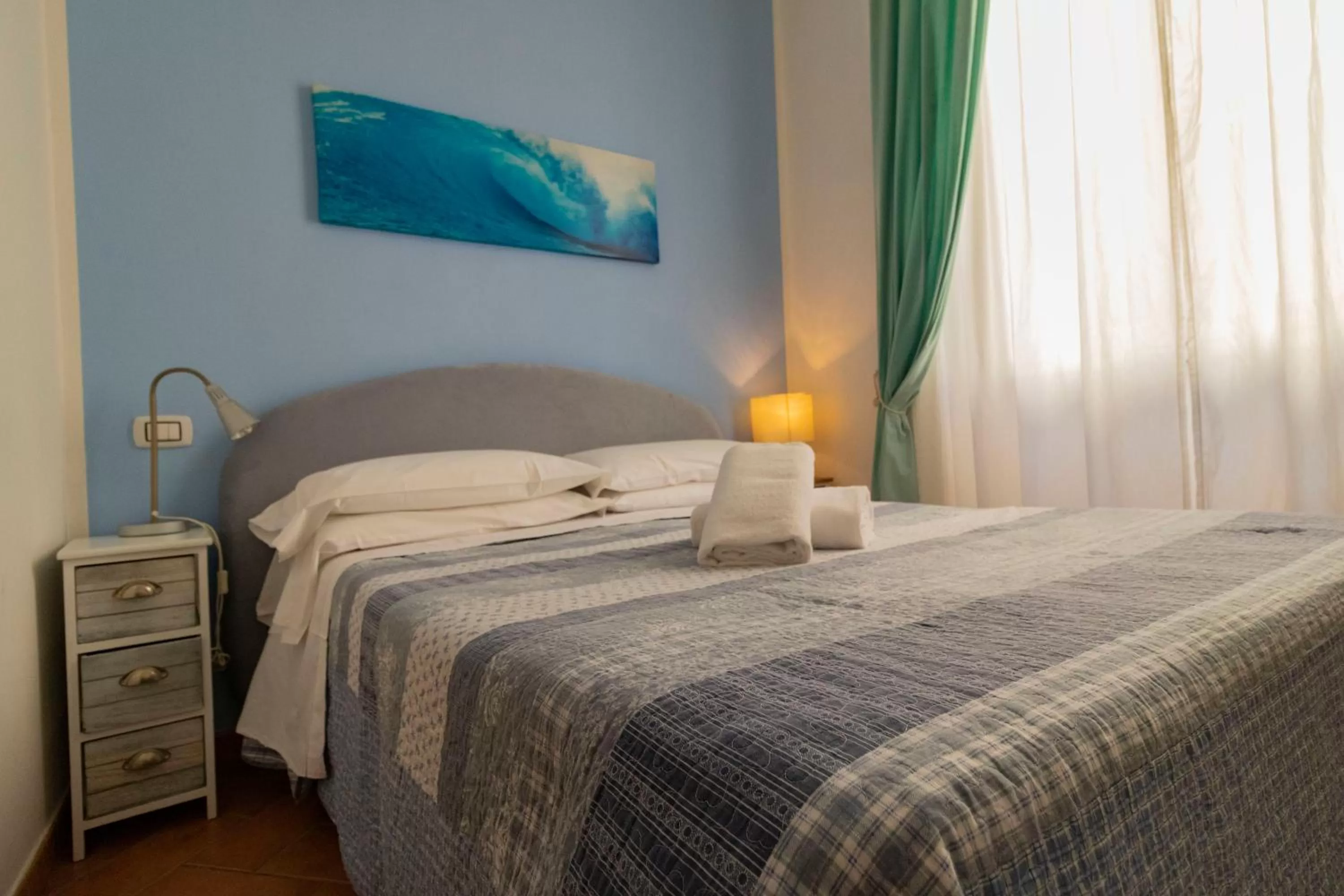 Bed in Cicerone Guest House