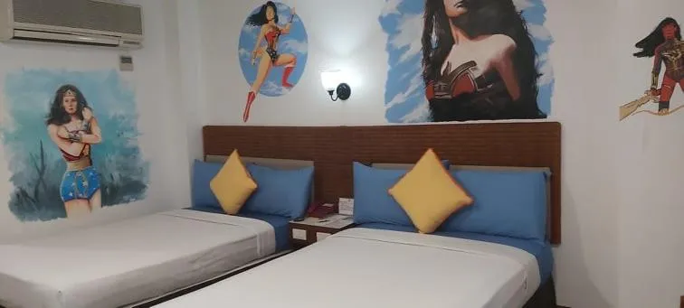 Bed in The Golden Pine Hotel