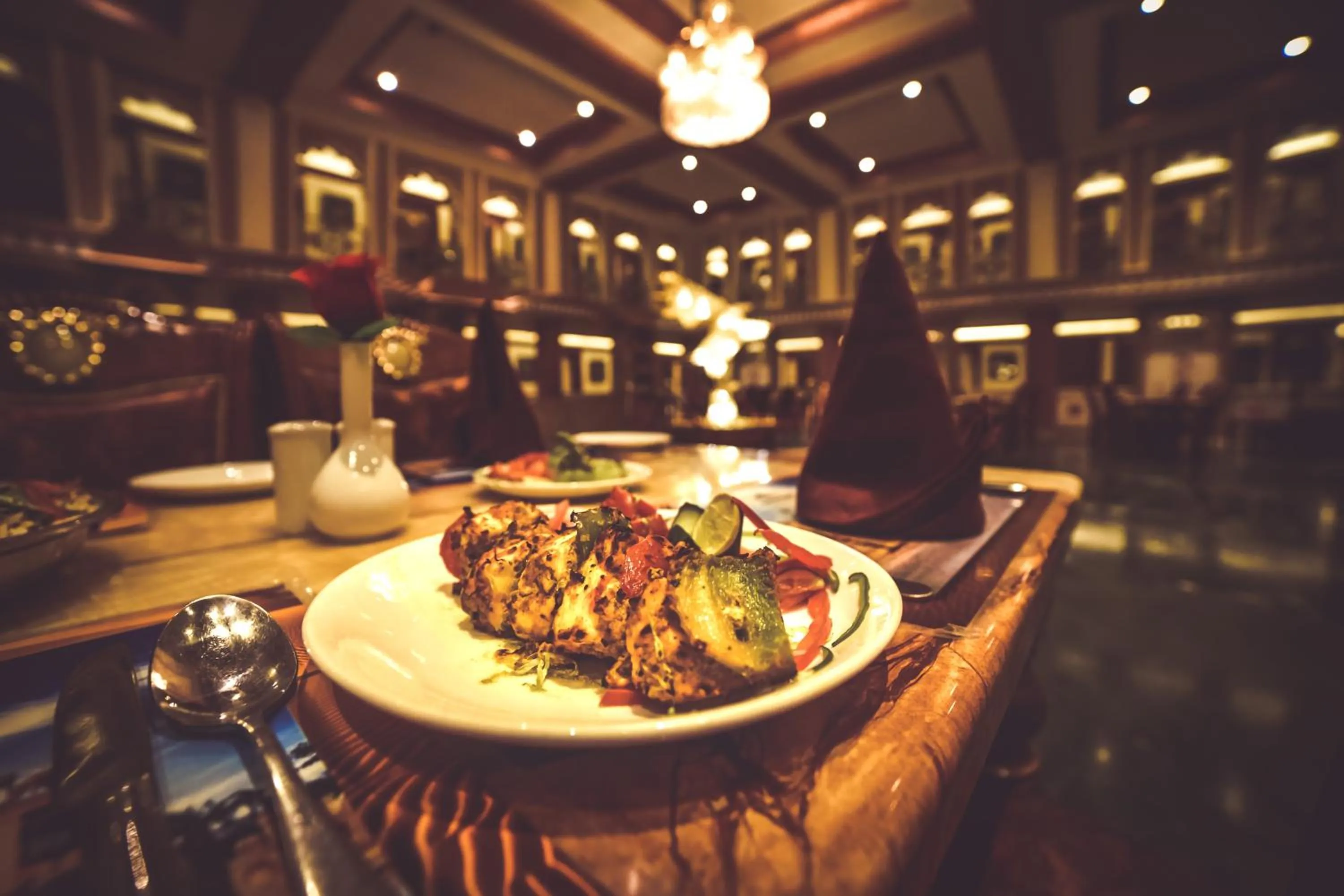 Meals in Chokhi Dhani The Palace Hotel