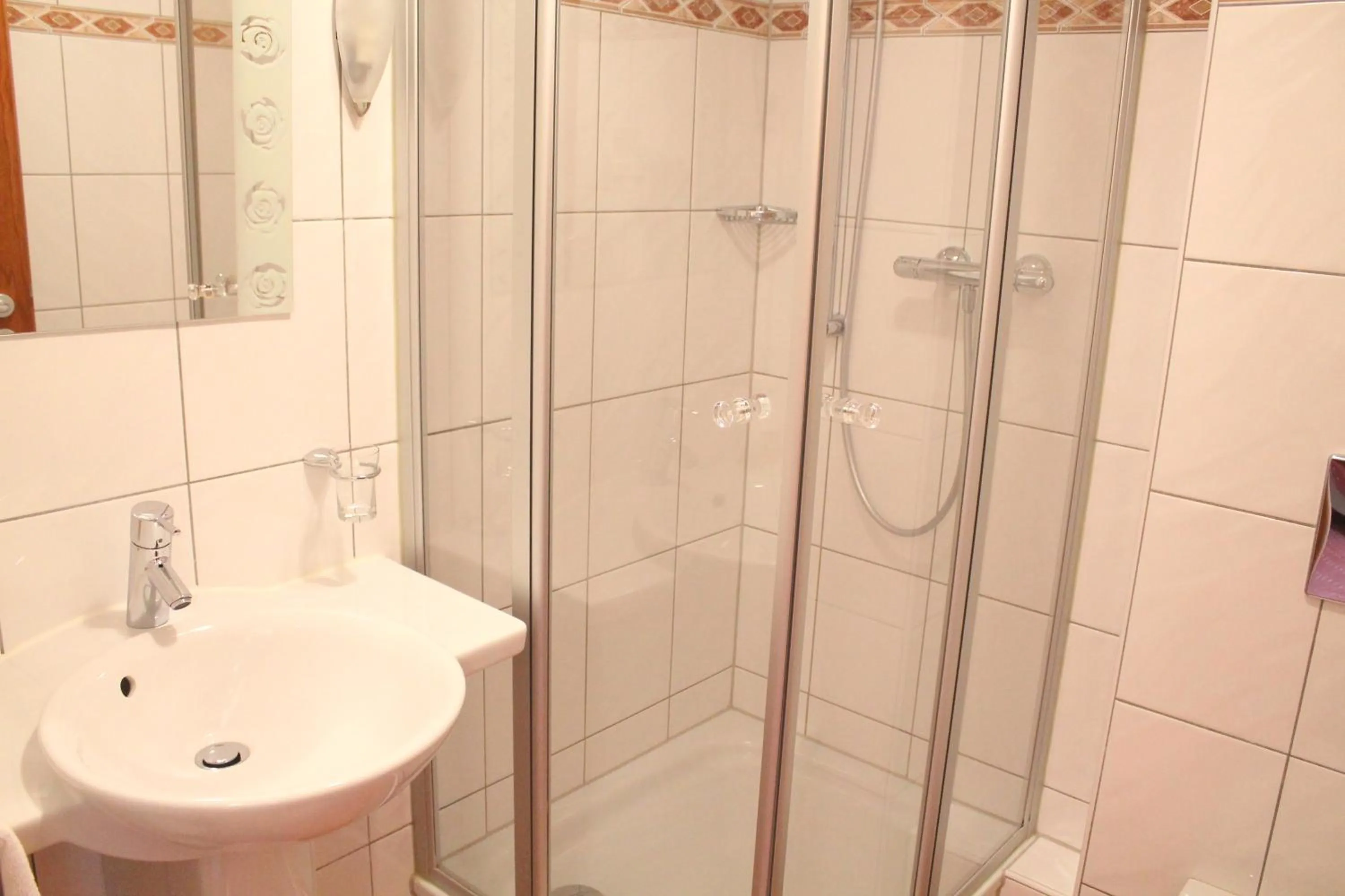 Shower in Hotel und Restaurant Eurohof