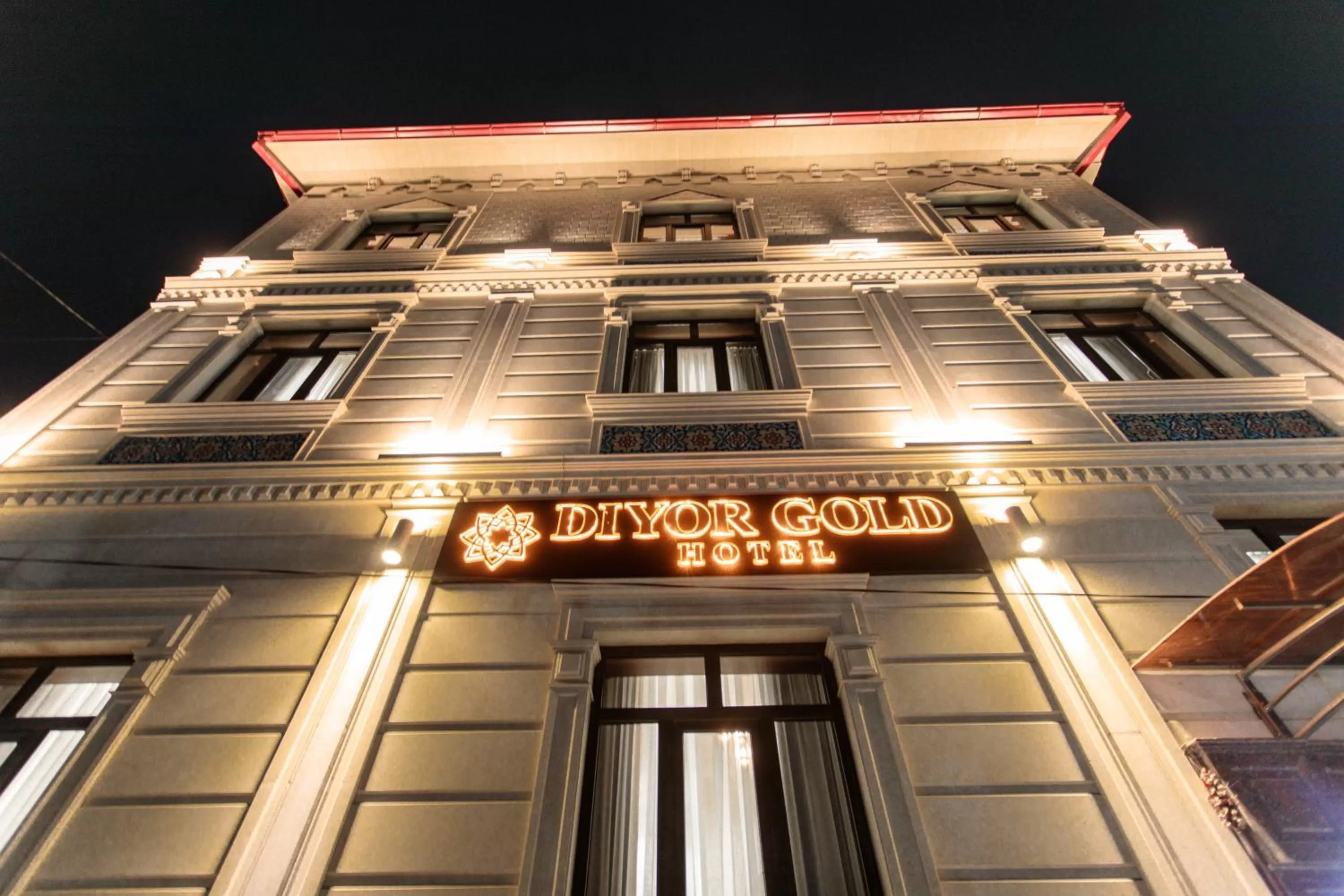 Facade/entrance, Property Building in Diyor Gold Hotel