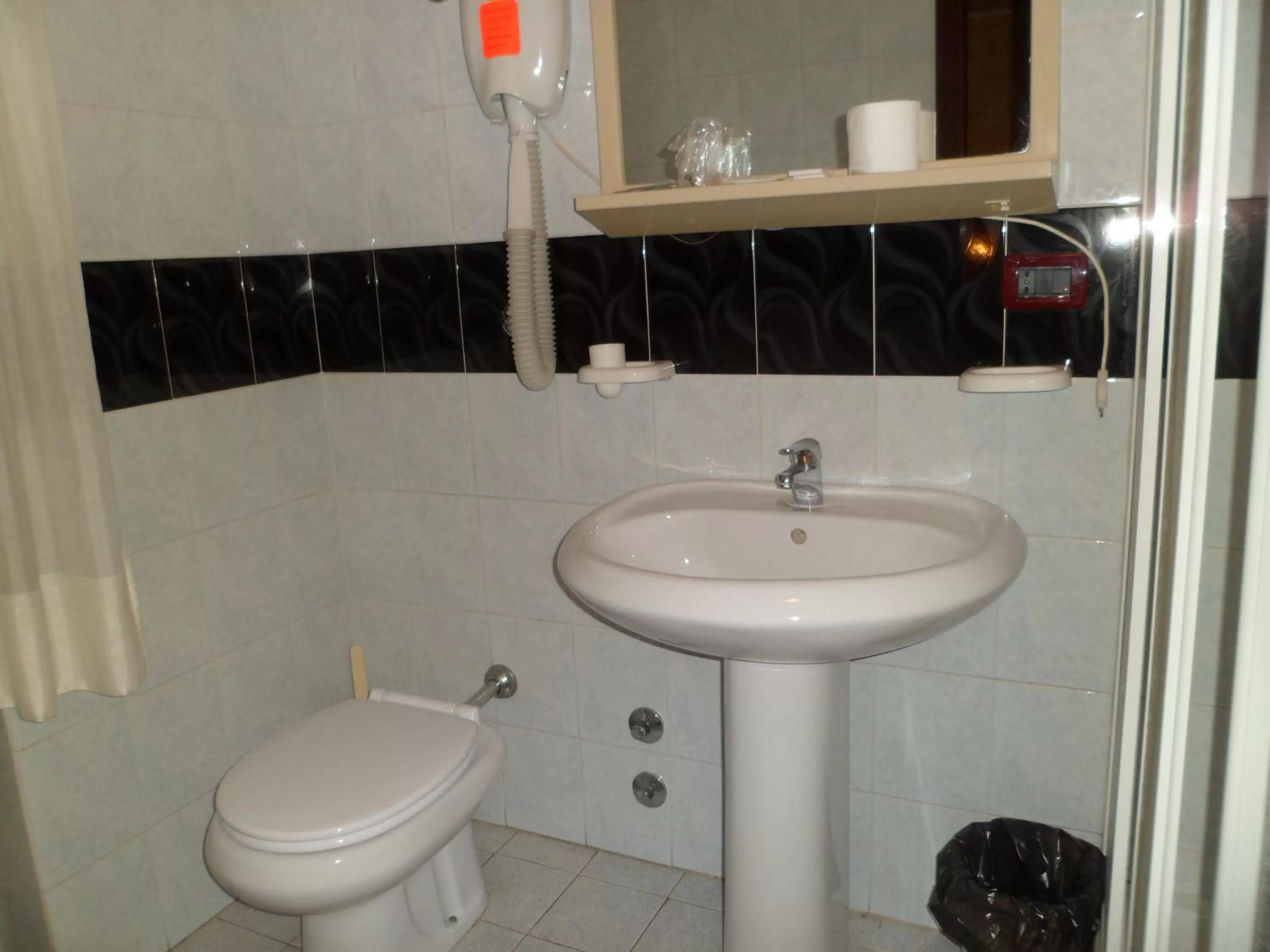 Bathroom in Motel Tempio