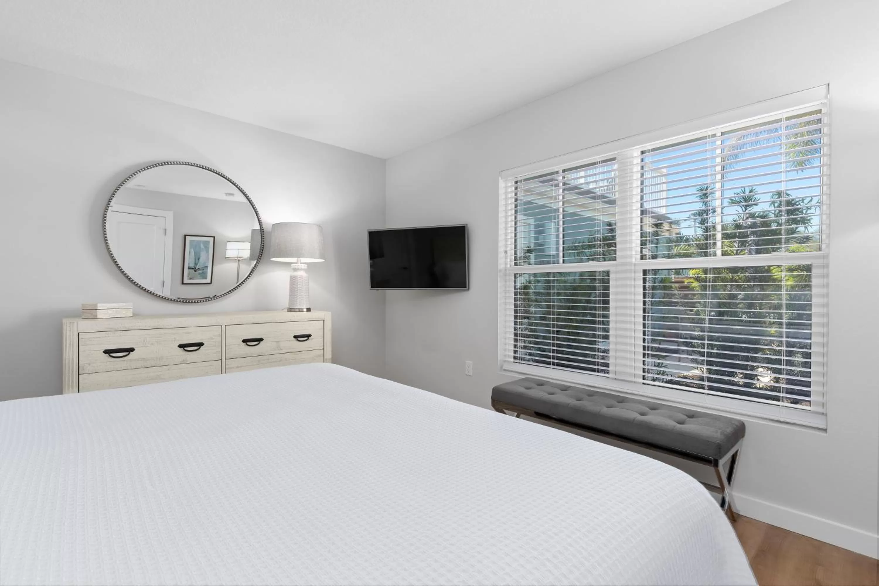 Bed in Escape Coastal Resort on Casey Key