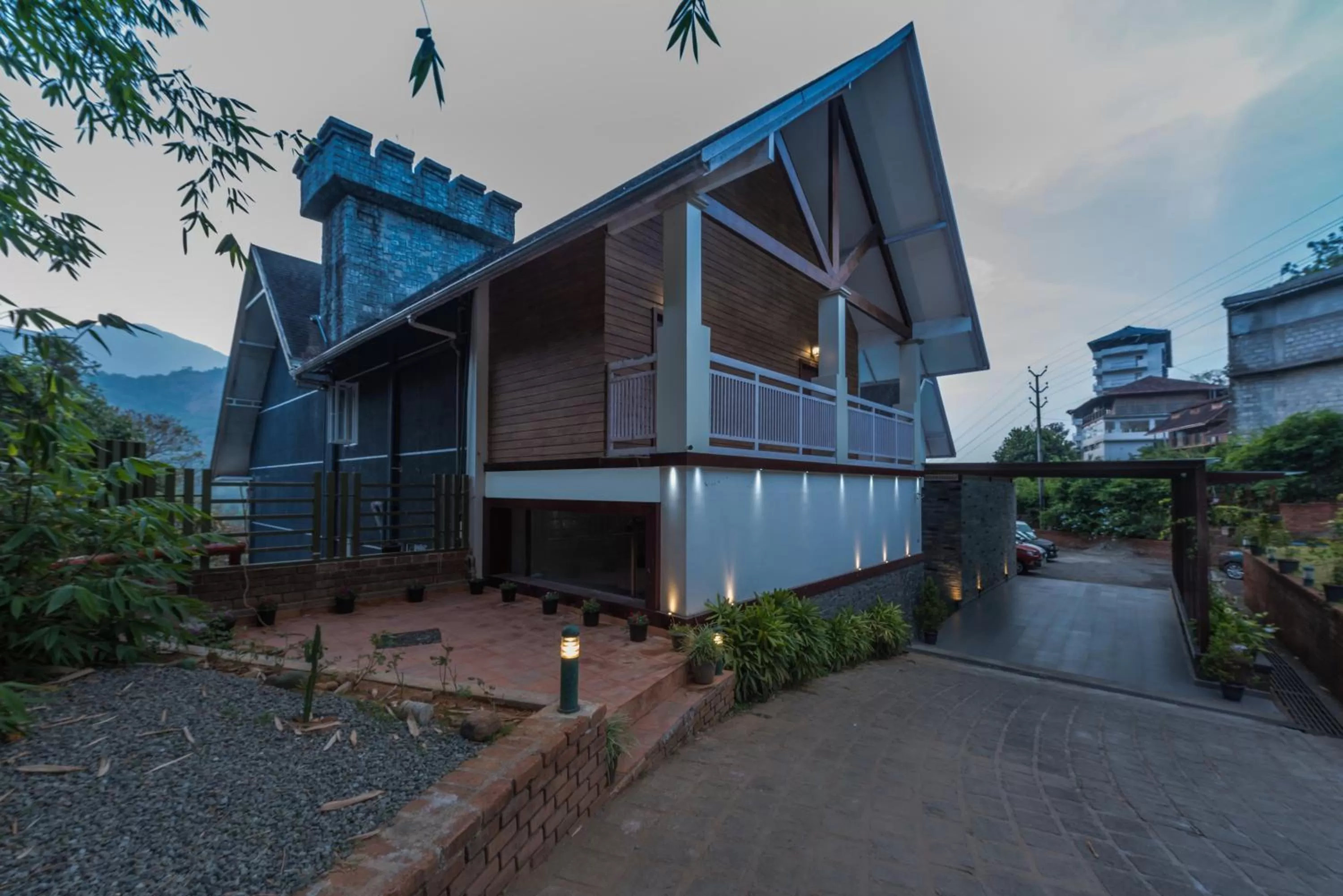 Property building in Trivers Resort Munnar