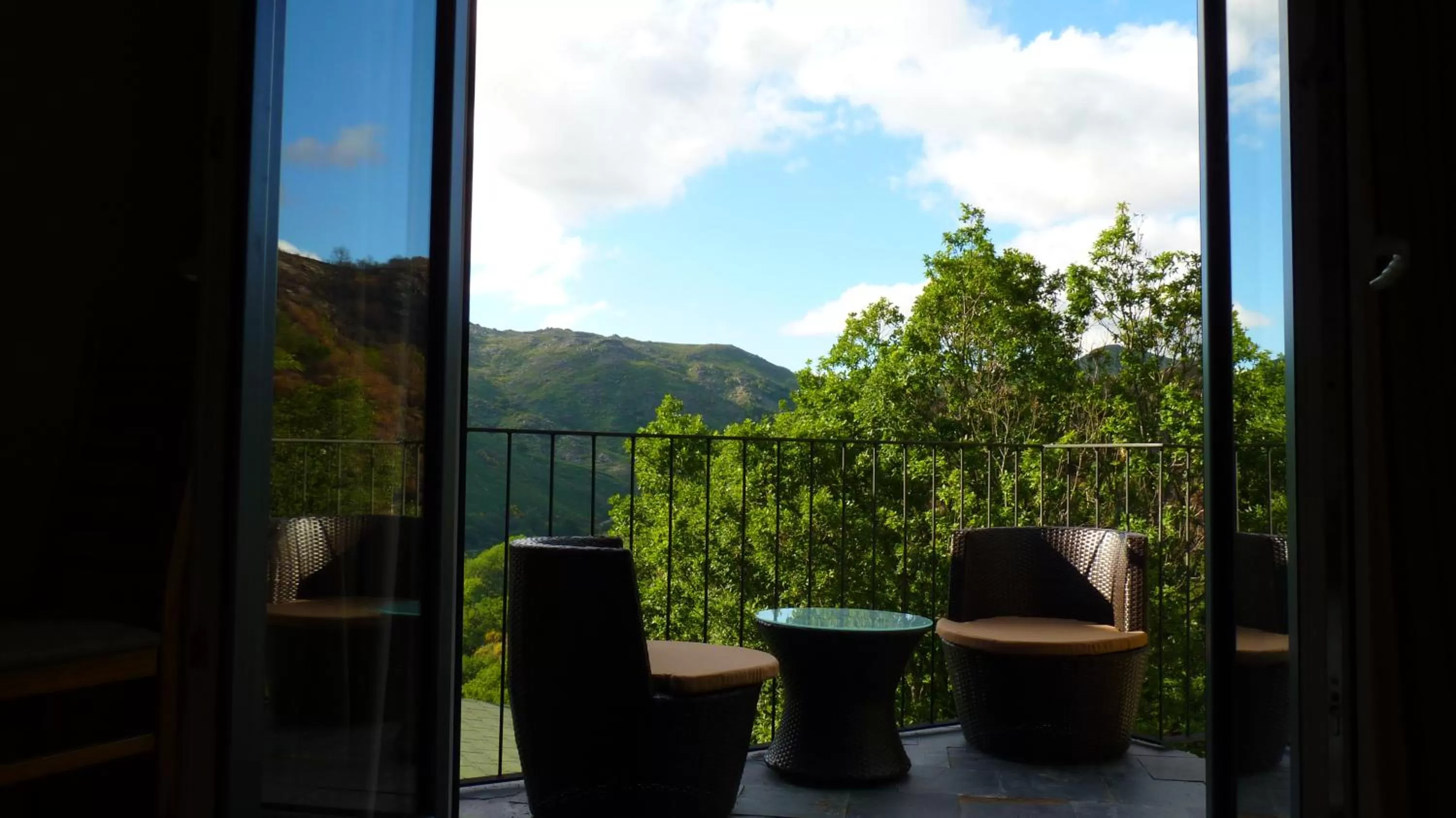 Balcony/Terrace, Mountain View in Eco-Bungalow