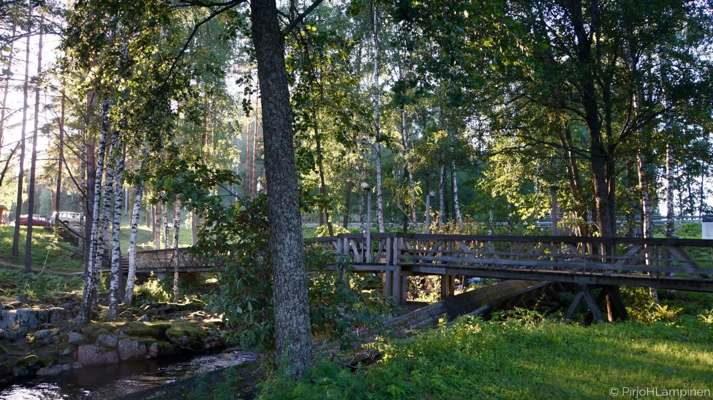 Natural landscape, Garden in Sahanlahti Resort