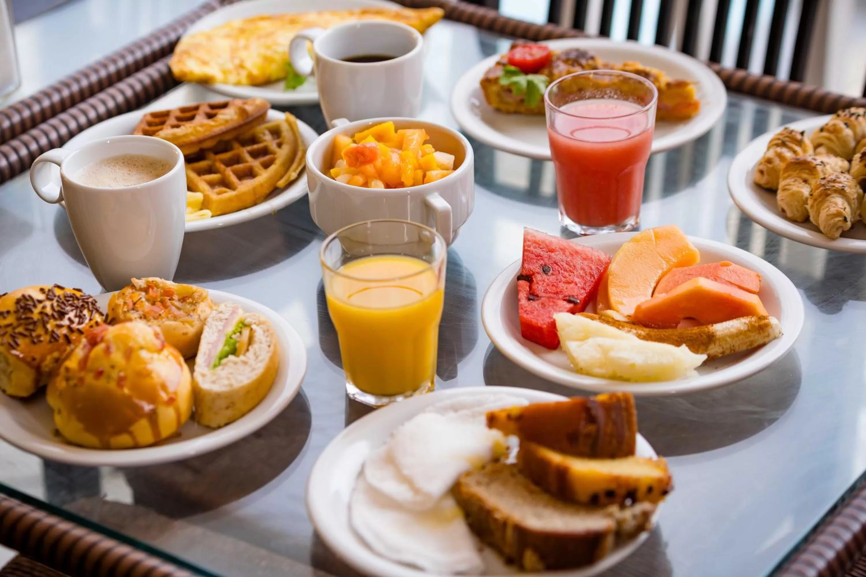 Breakfast in El Aram Ponta Negra