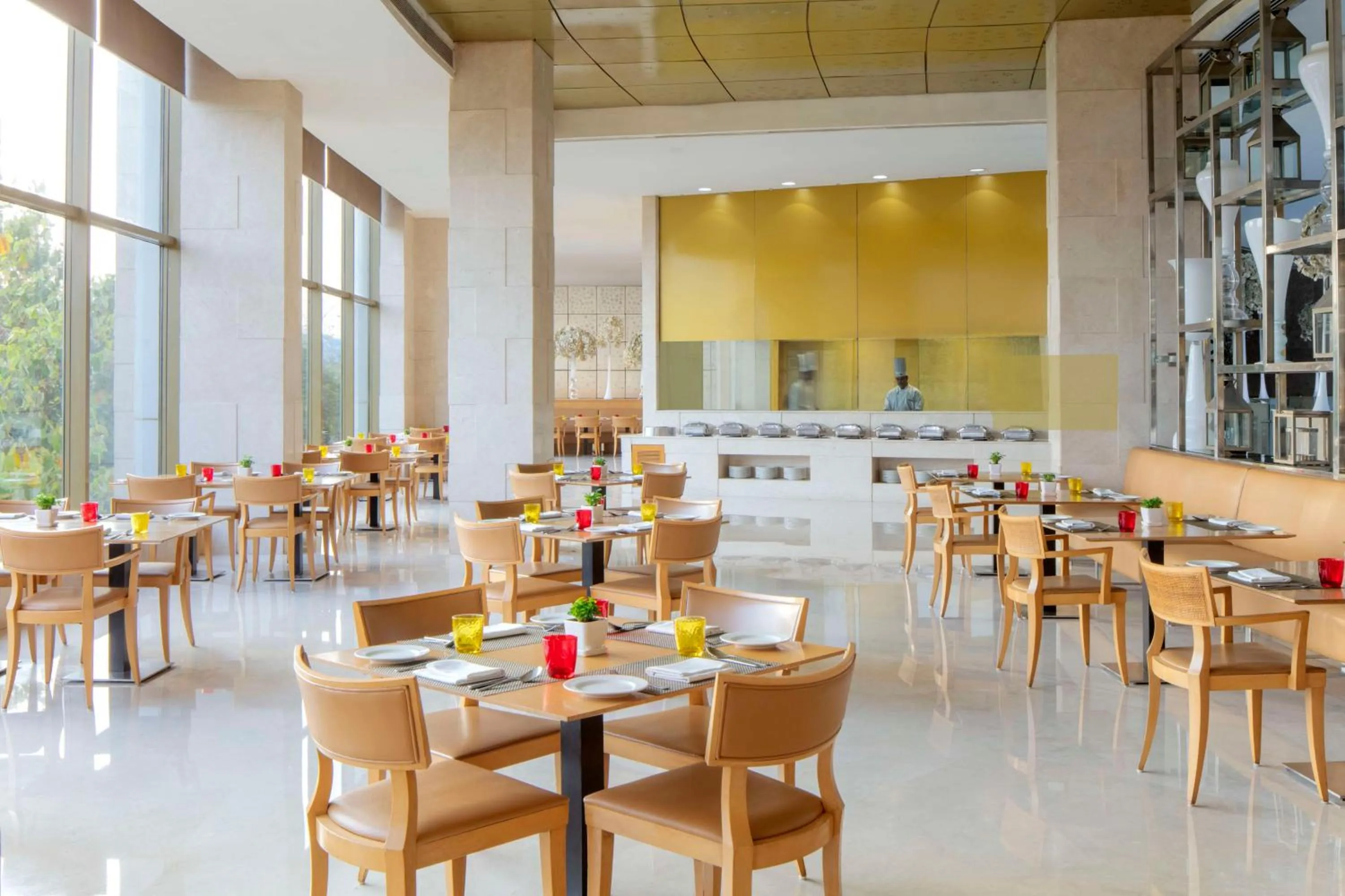 Restaurant/places to eat in Radisson Blu Hotel New Delhi Dwarka