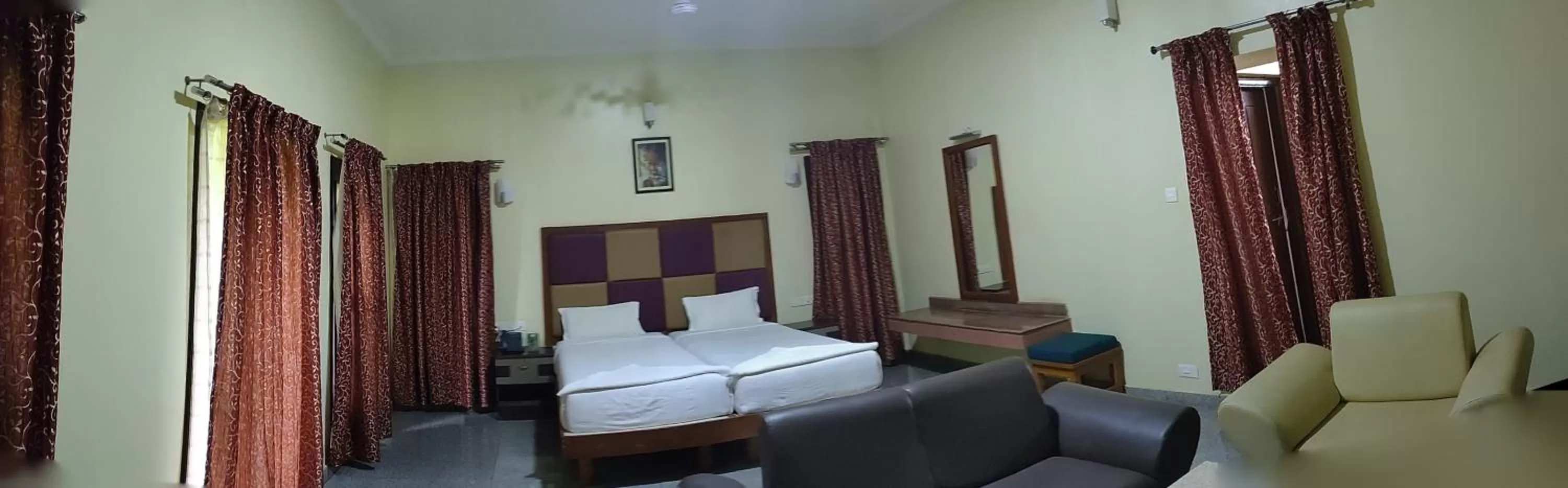 Bedroom in Kanthi Resorts Badami