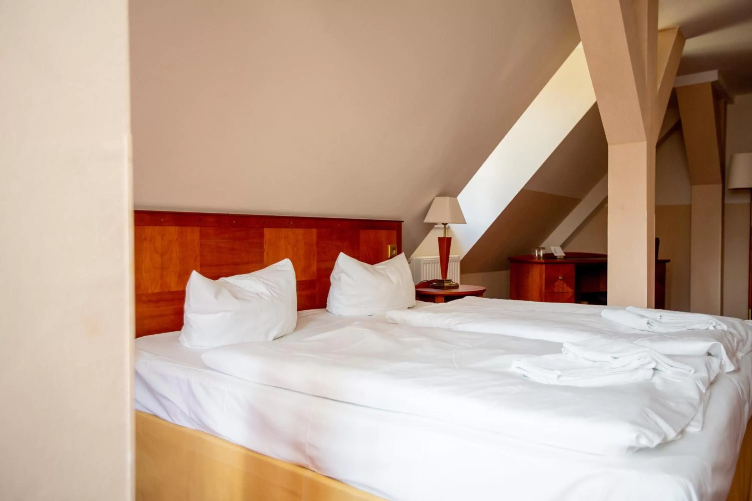 Photo of the whole room, Bed in Hotel Haus Sajons