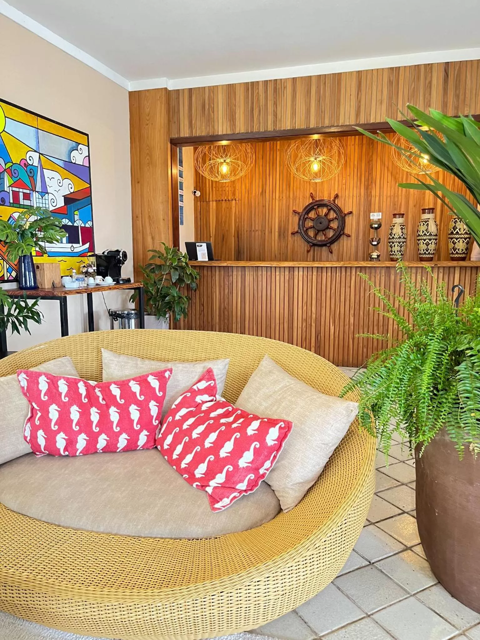 Lobby/Reception in Hotel Solar