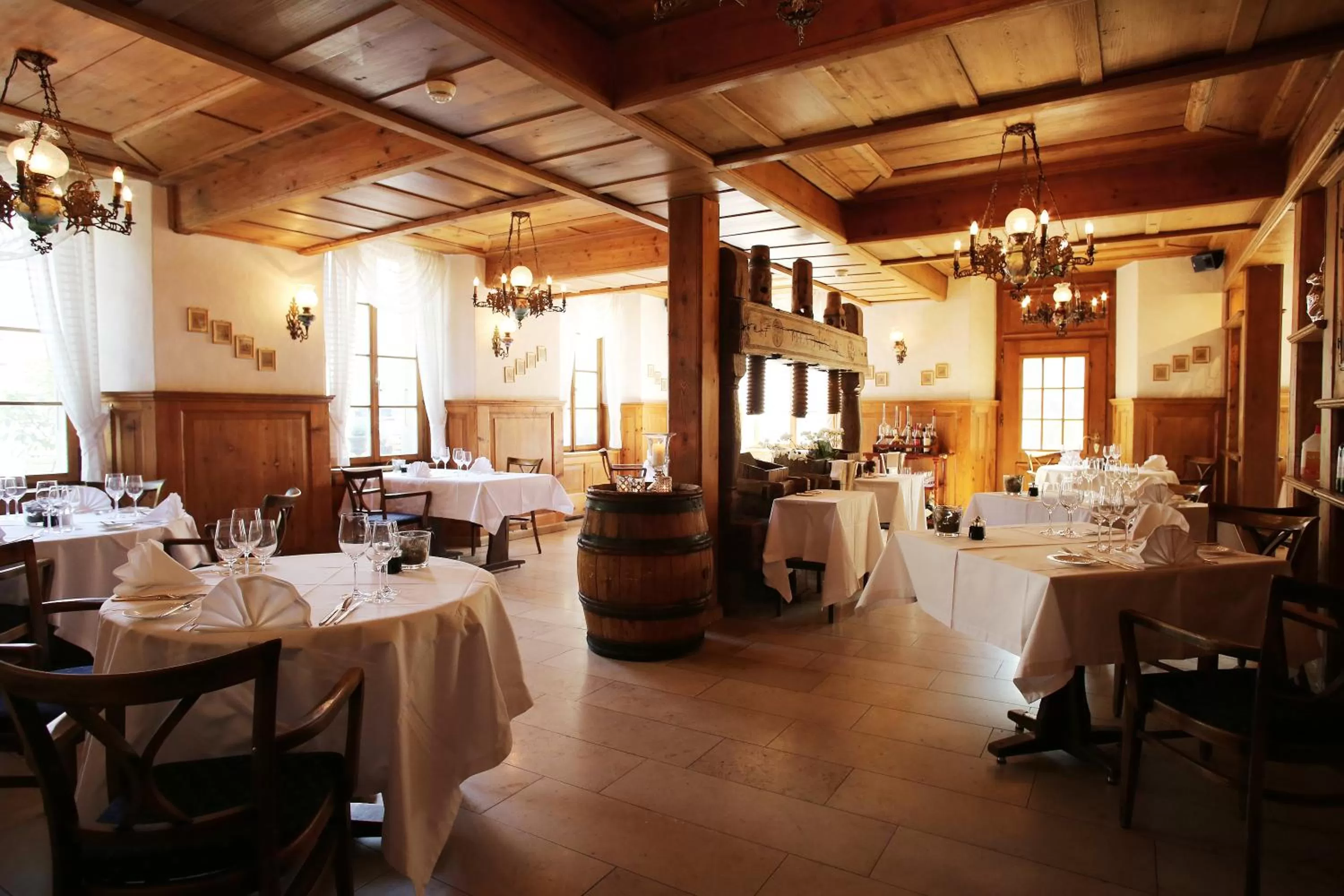 Restaurant/places to eat in Romantik Hotel Landhaus Liebefeld