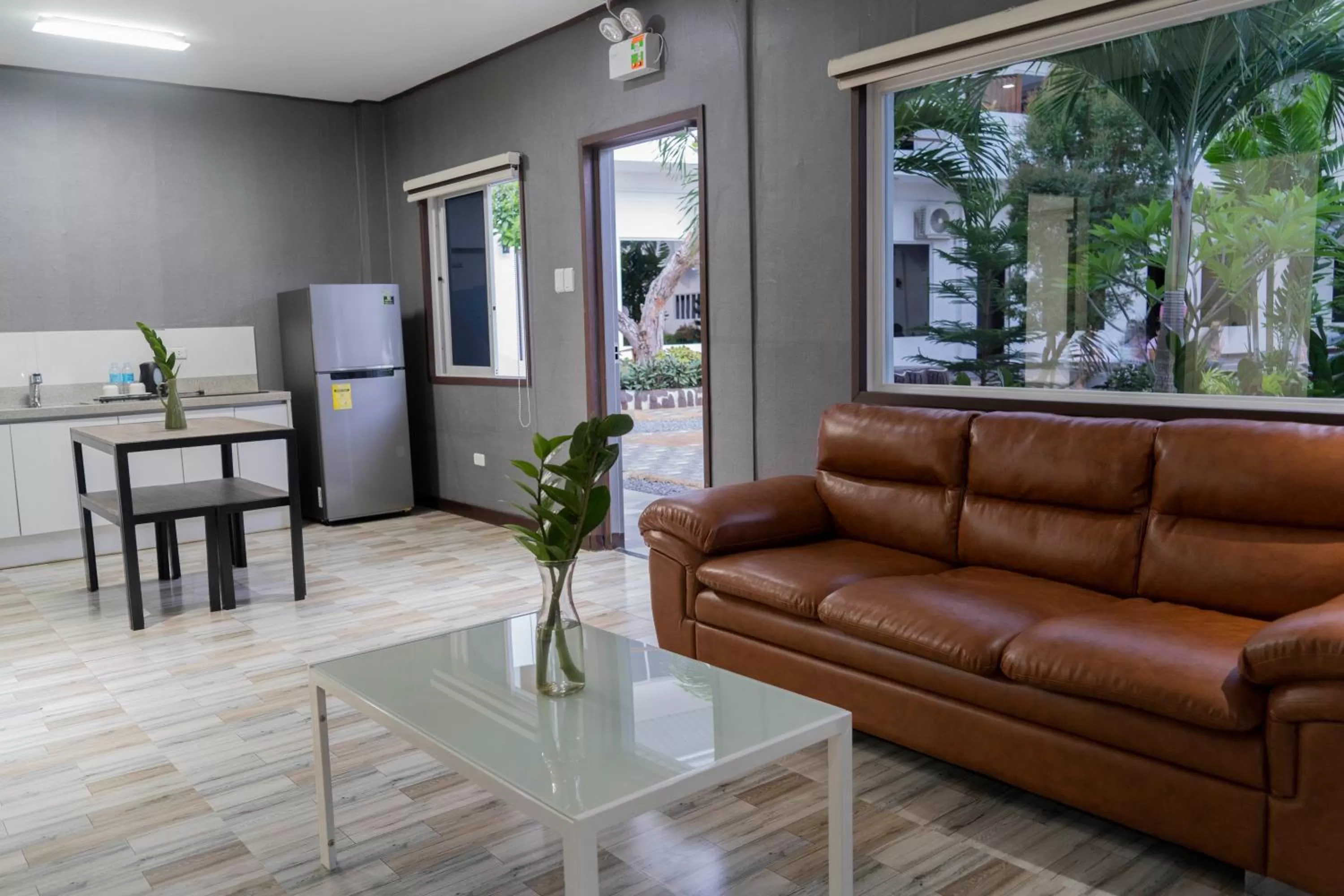 Living room in Espacio Resort Bohol