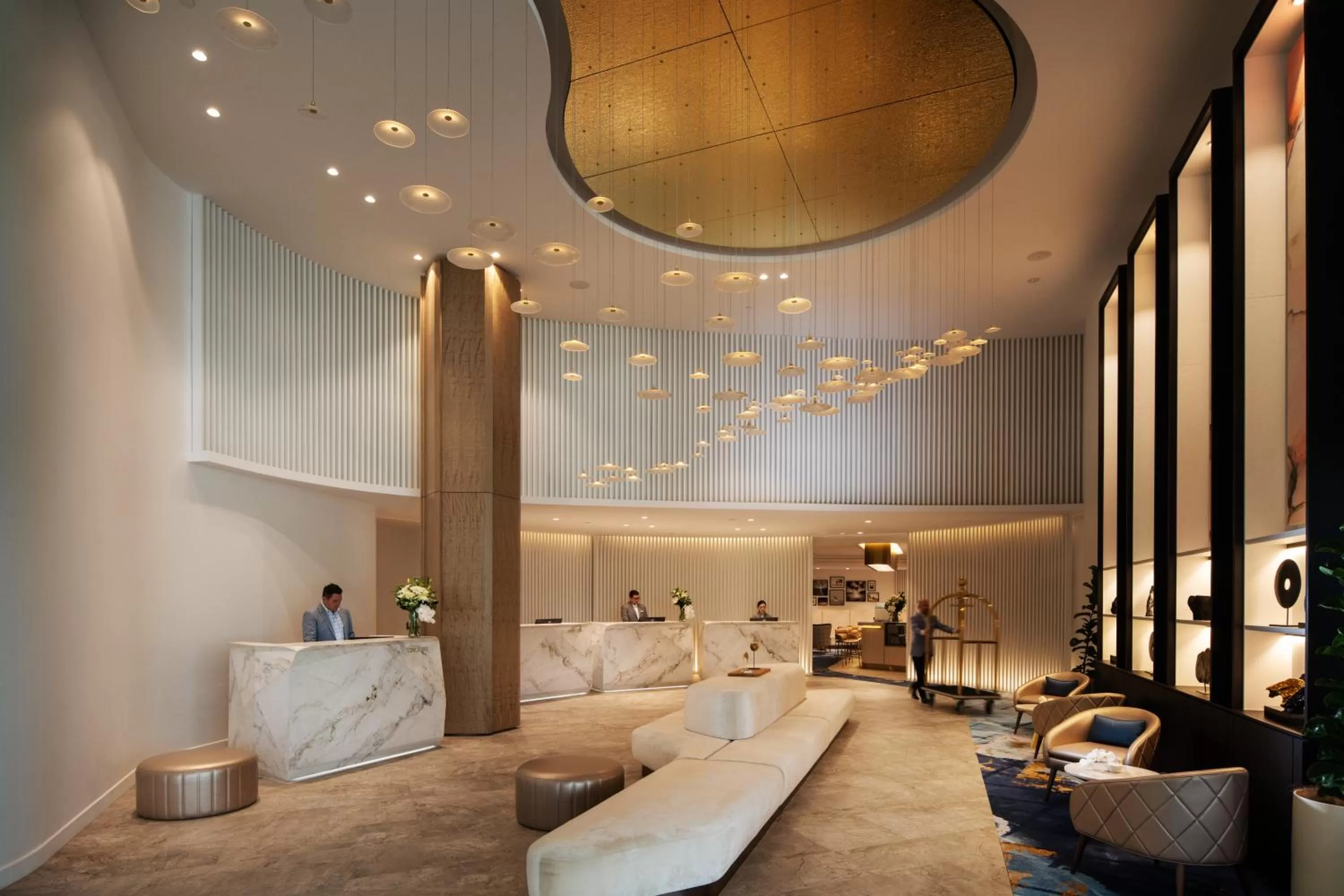 Lobby or reception in Dorsett Gold Coast
