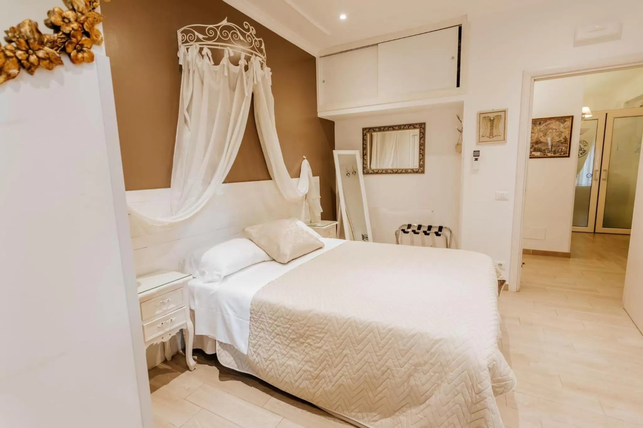 Bed in Vatican Boutique inn