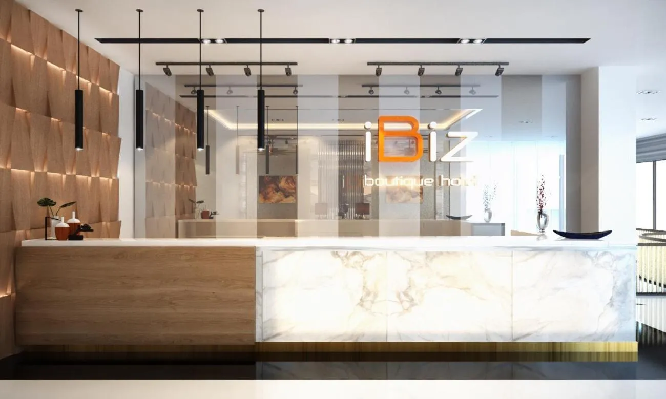 Lobby or reception in iBiz Boutique Hotel