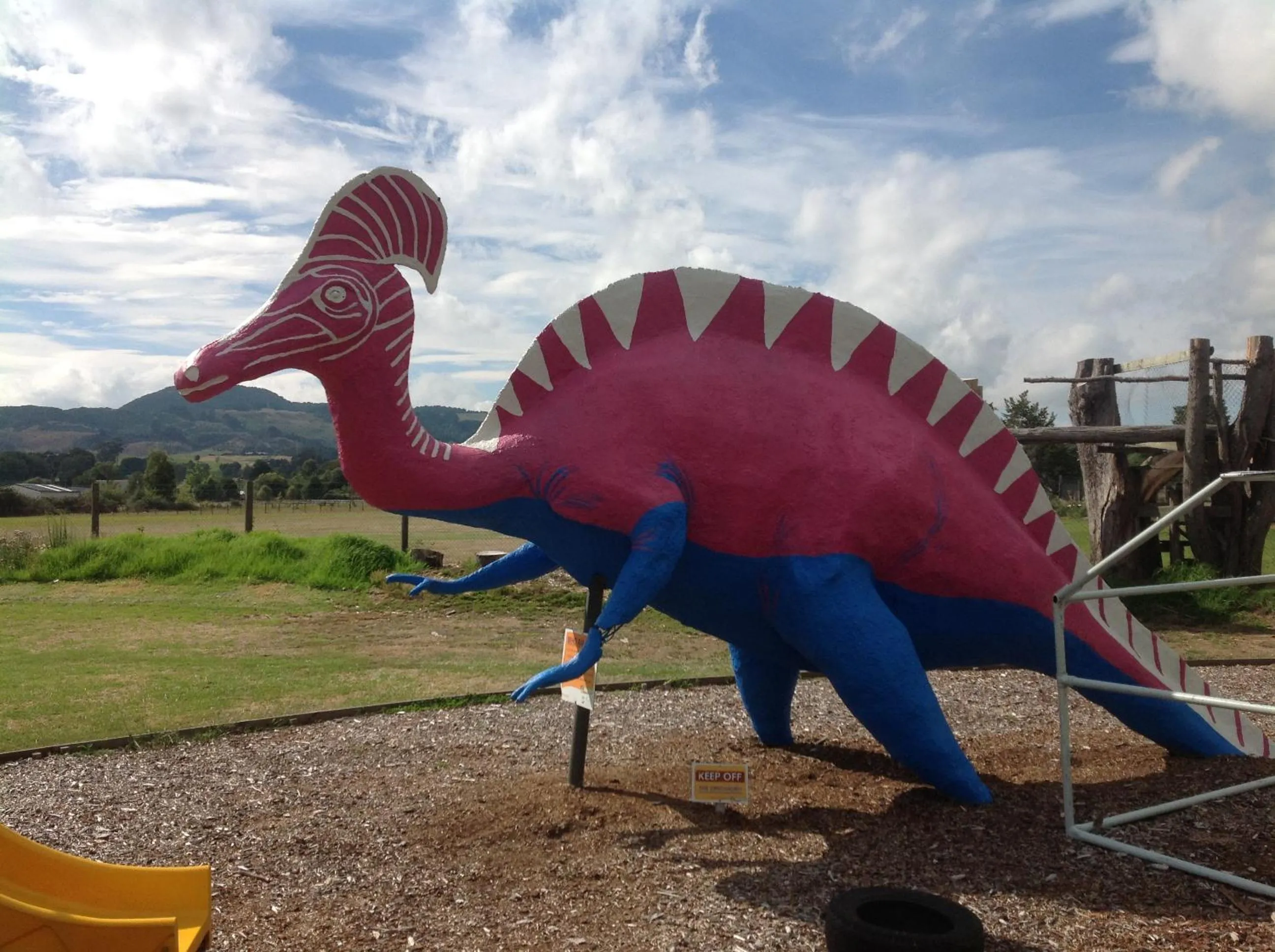 Decorative detail in All Seasons Holiday Park