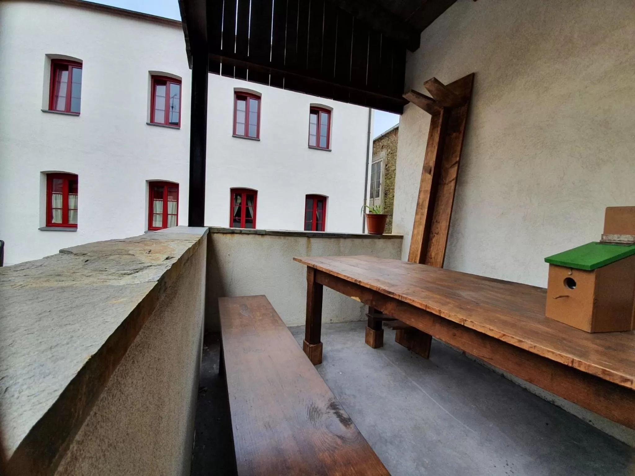 Property building in Albergue Casa Cuartel