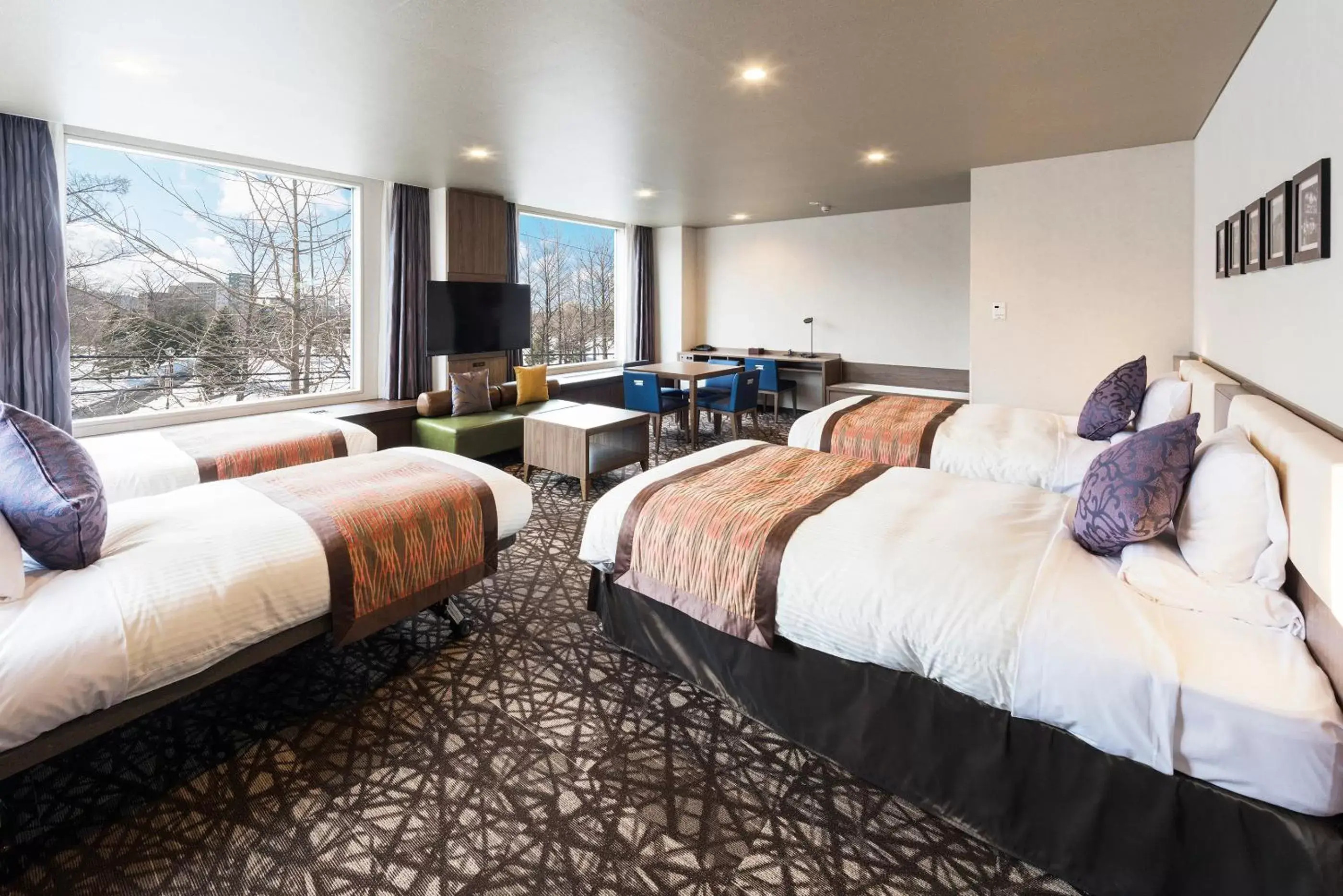 Superior Quadruple Room - single occupancy - Non-Smoking in HOTEL MYSTAYS Sapporo Nakajima Park Superior Quadruple Room - single occupancy - Non-Smoking in HOTEL MYSTAYS Sapporo Nakajima Park