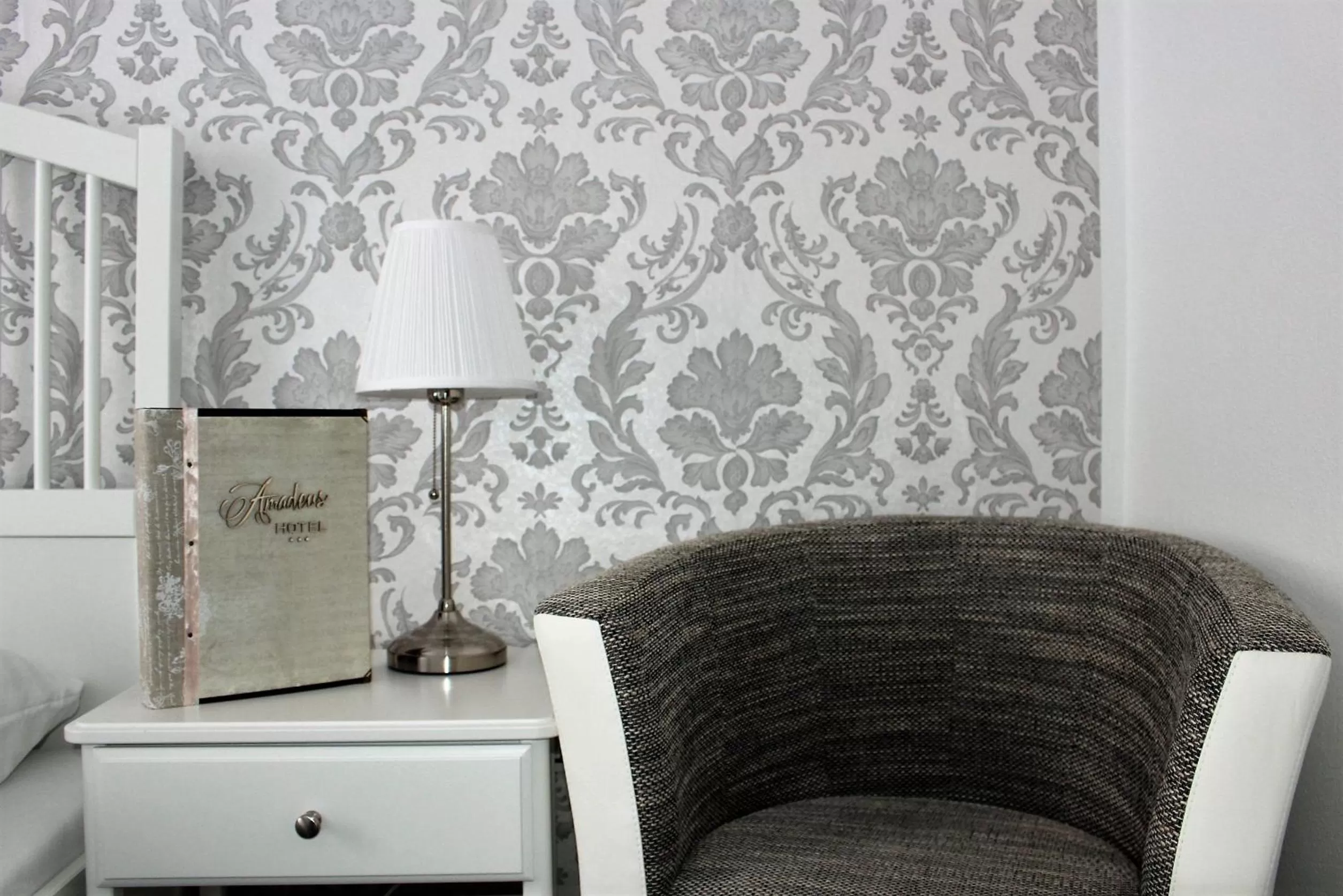 Decorative detail in Hotel Amadeus