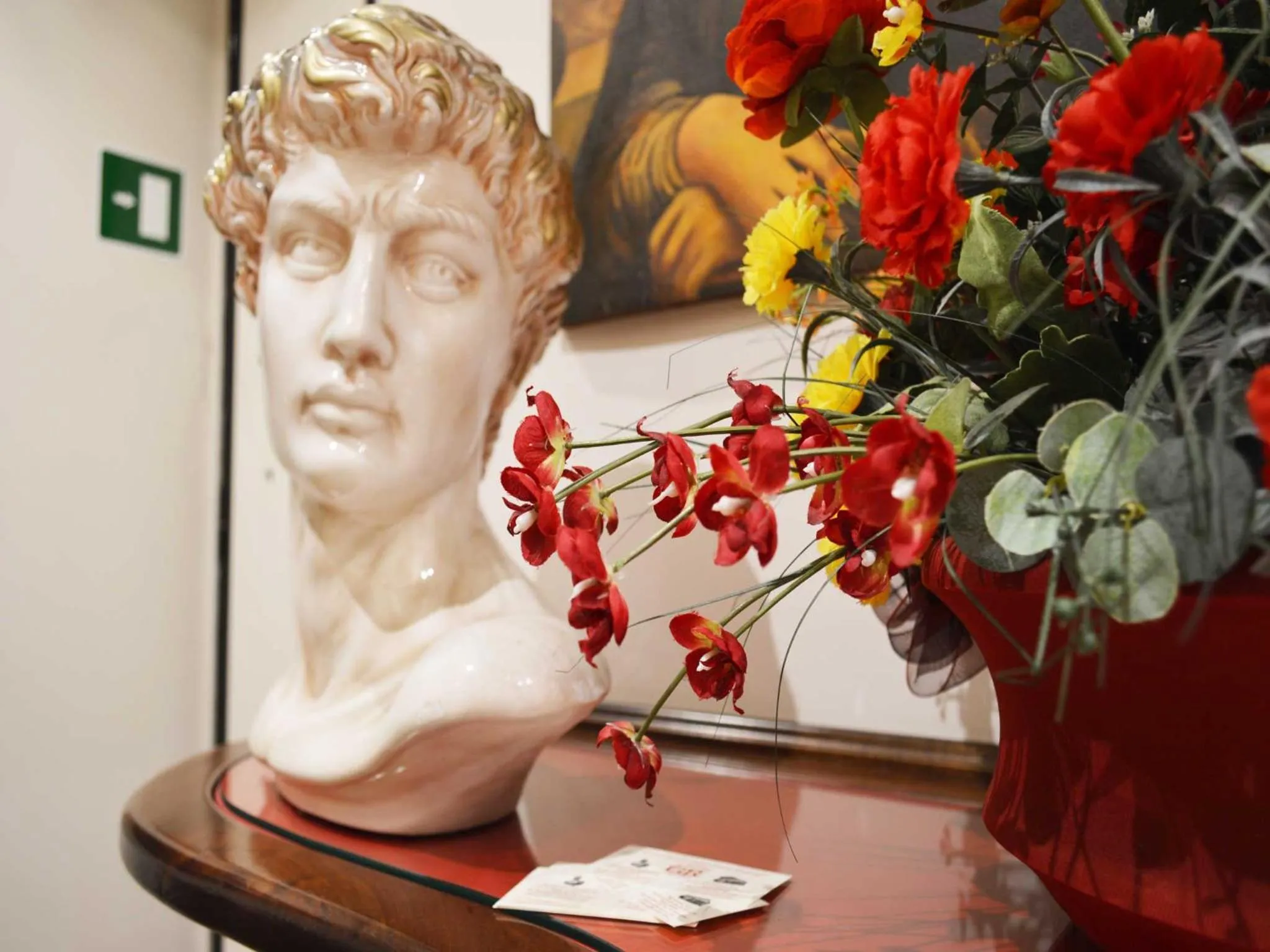 Decorative detail in Residenza Domiziano