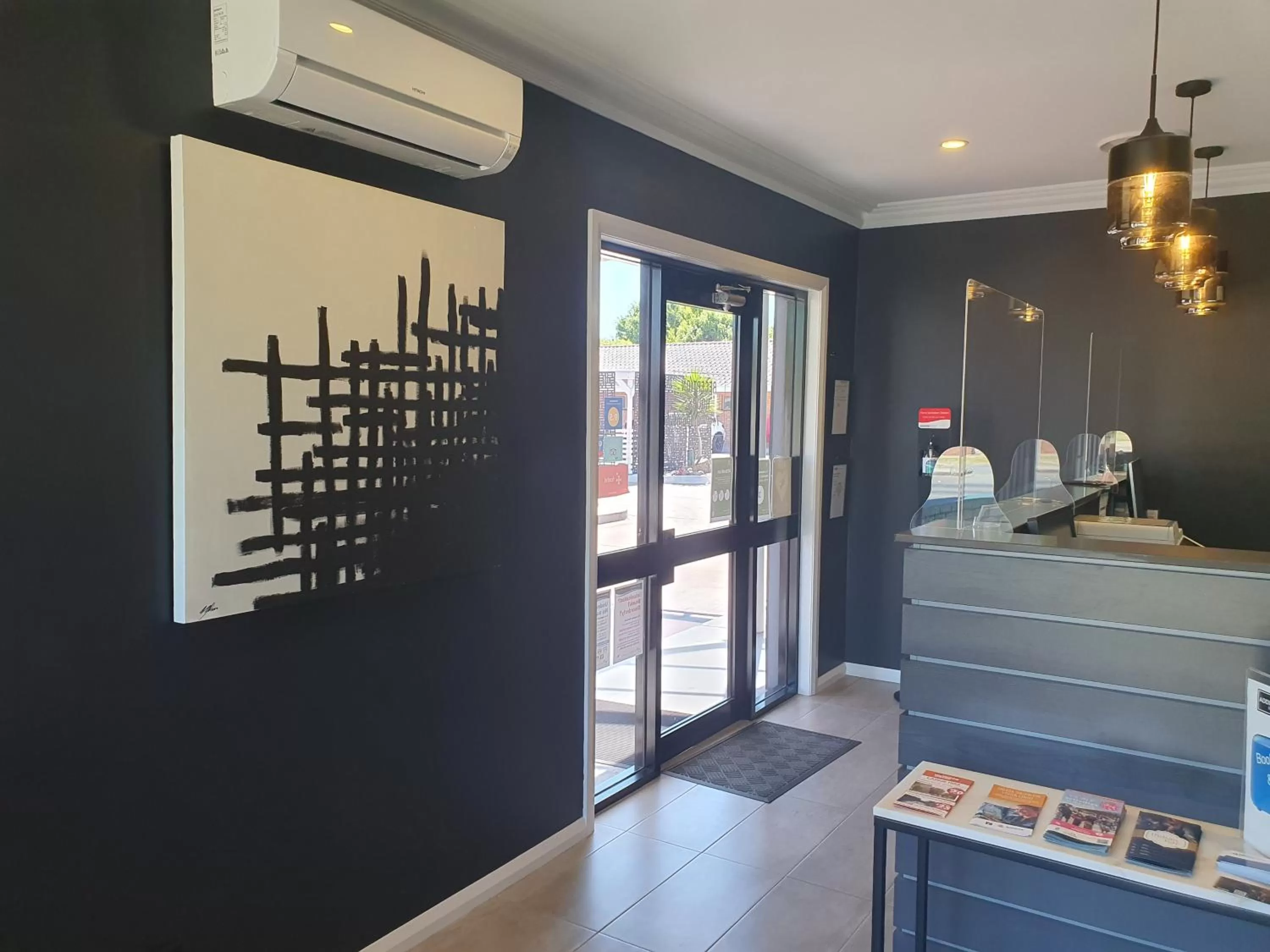 Lobby or reception in Addison Motor Inn