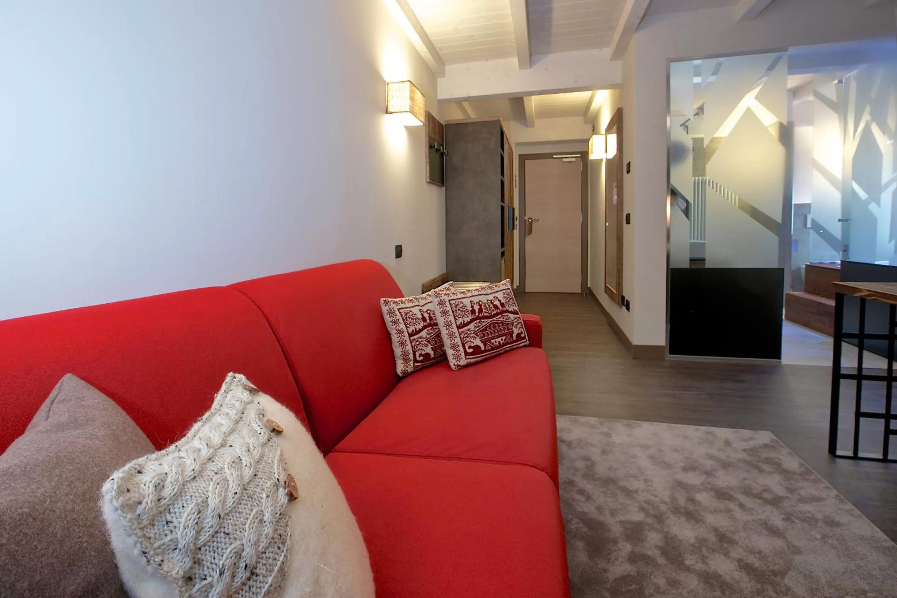 Living room in Olimpia Hotel