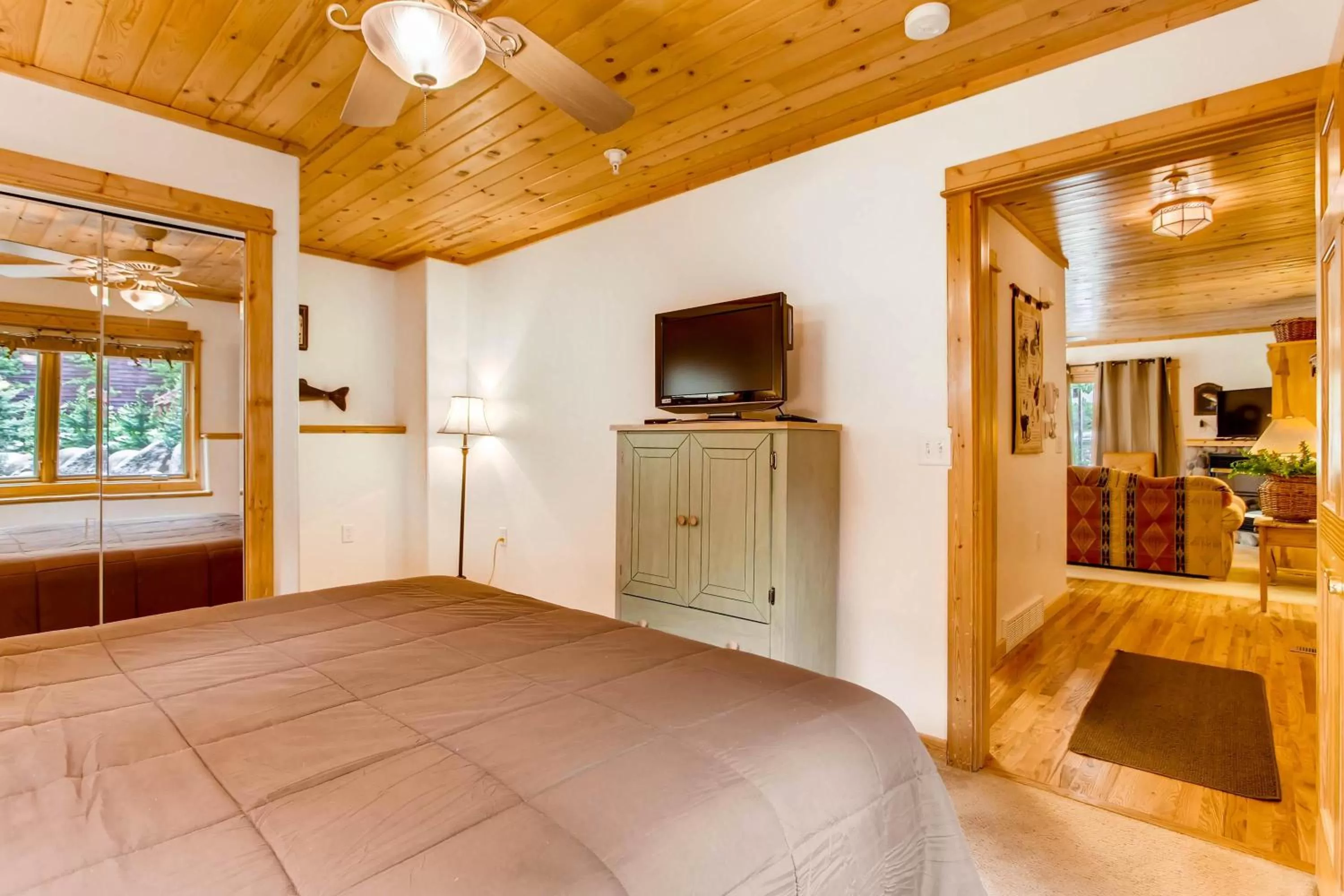 TV/Entertainment Center in Estes Park Condos