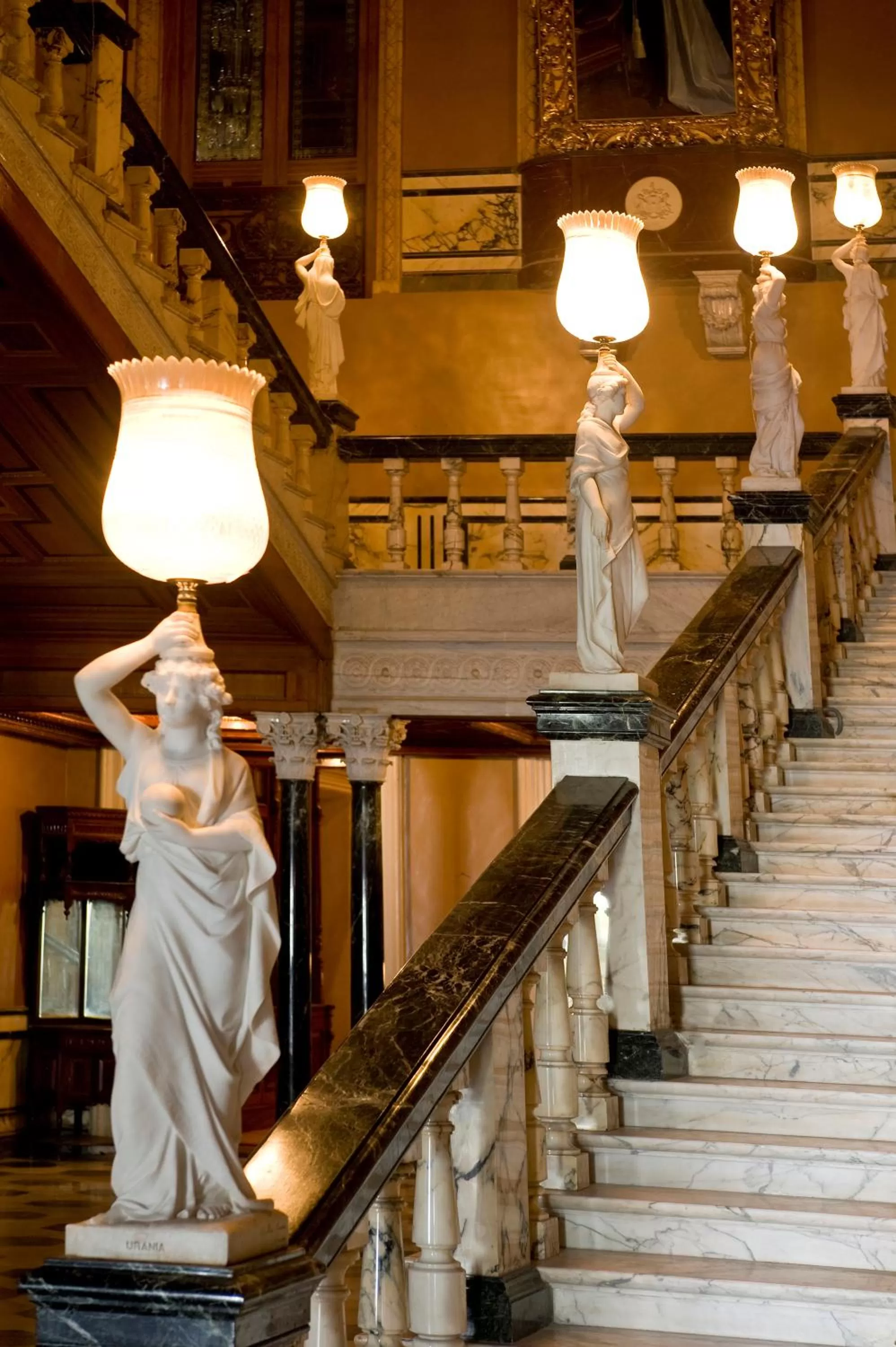 Decorative detail in Taj Falaknuma Palace