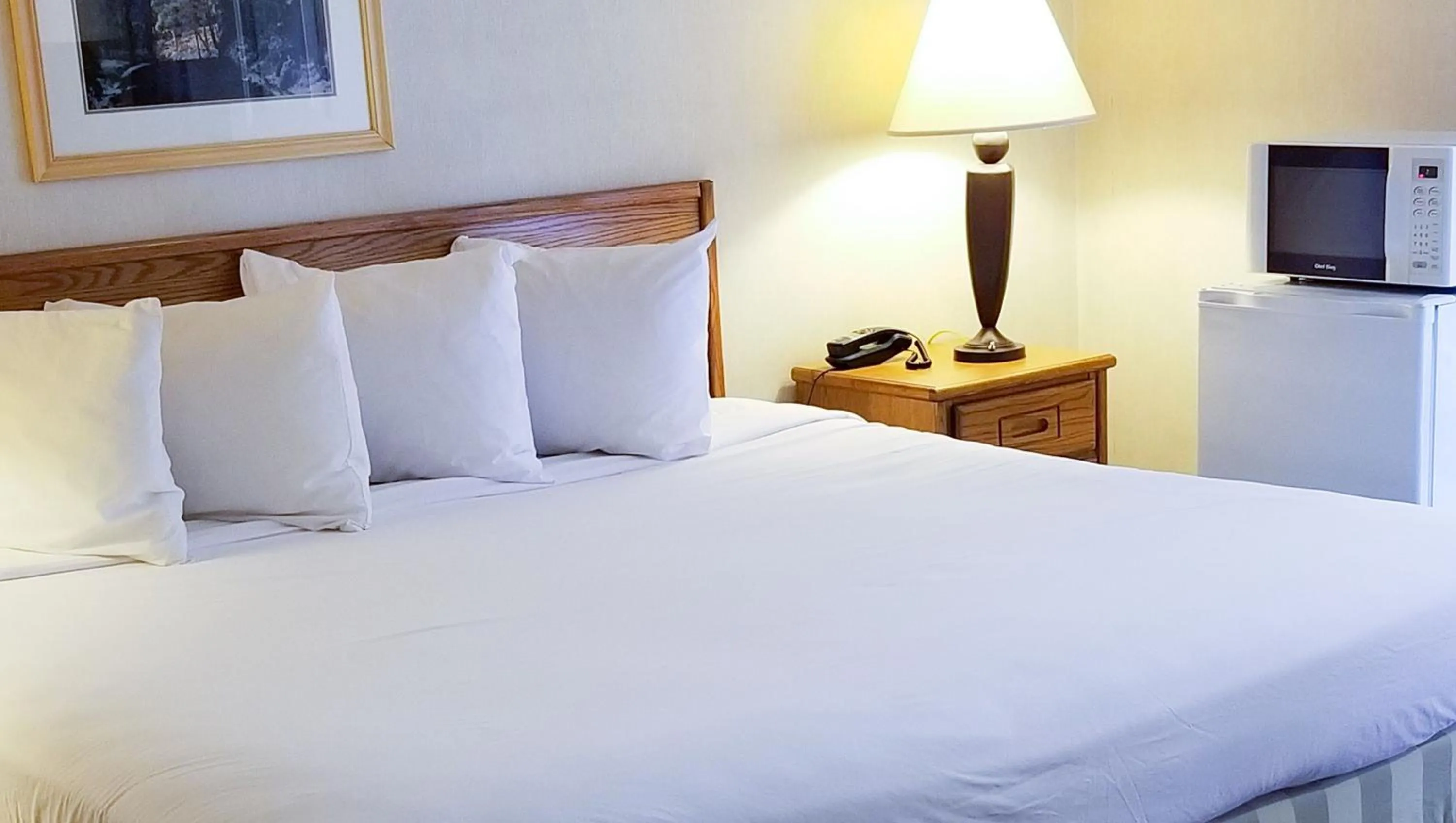 Bed in Magnuson Hotel Ely