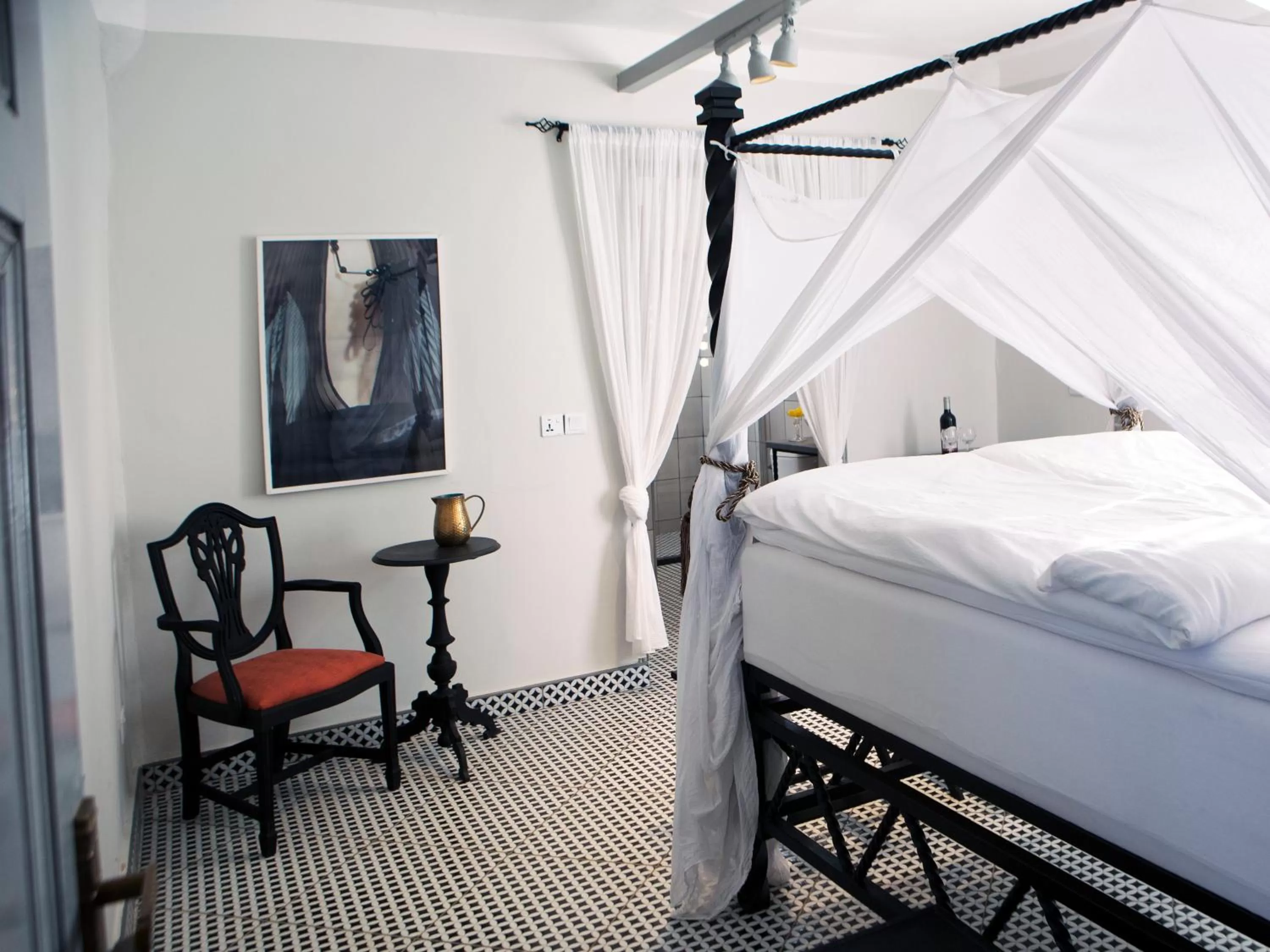 Bed in RoofTop Boutique Hotel Adults Only