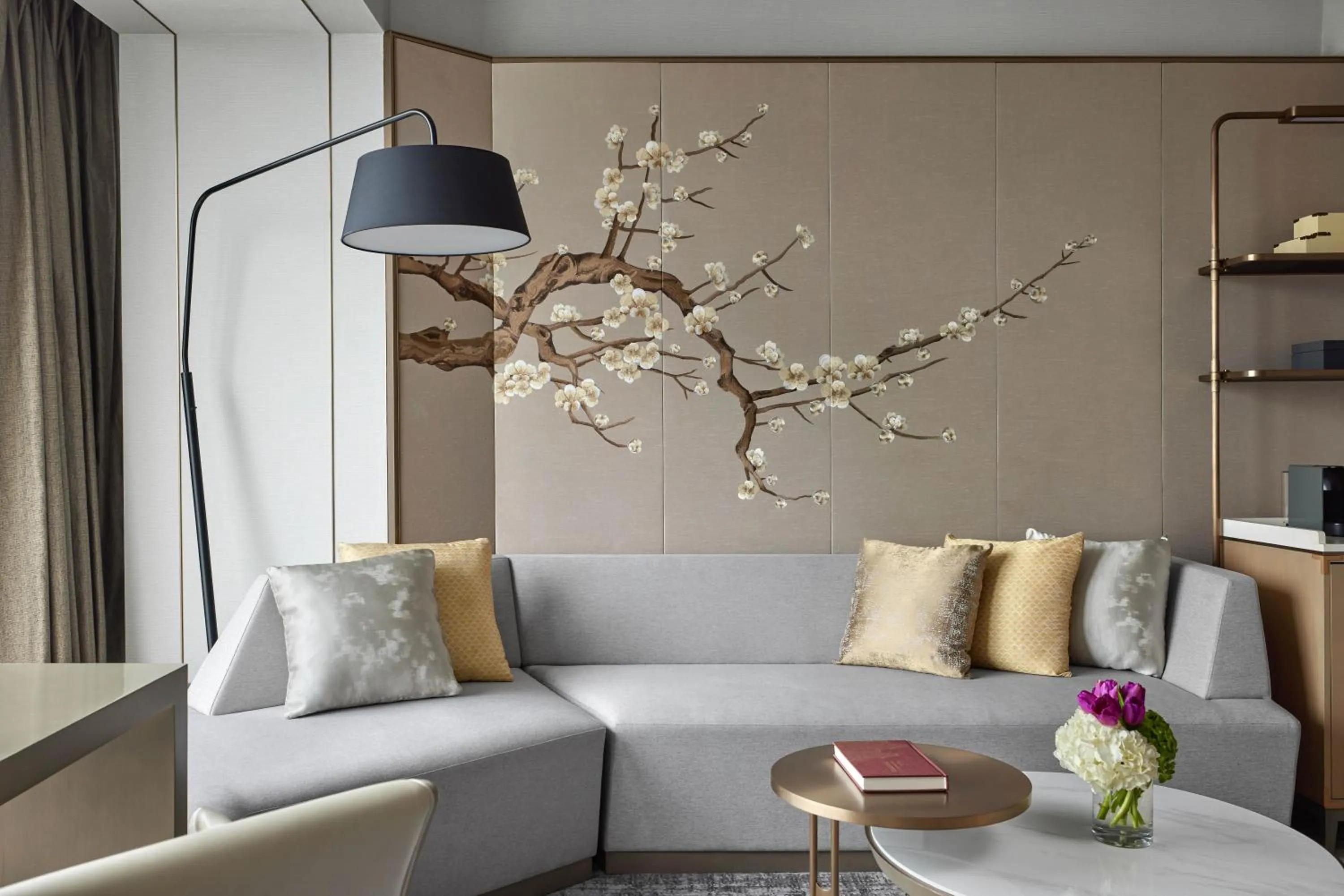 Living room in Conrad Shanghai