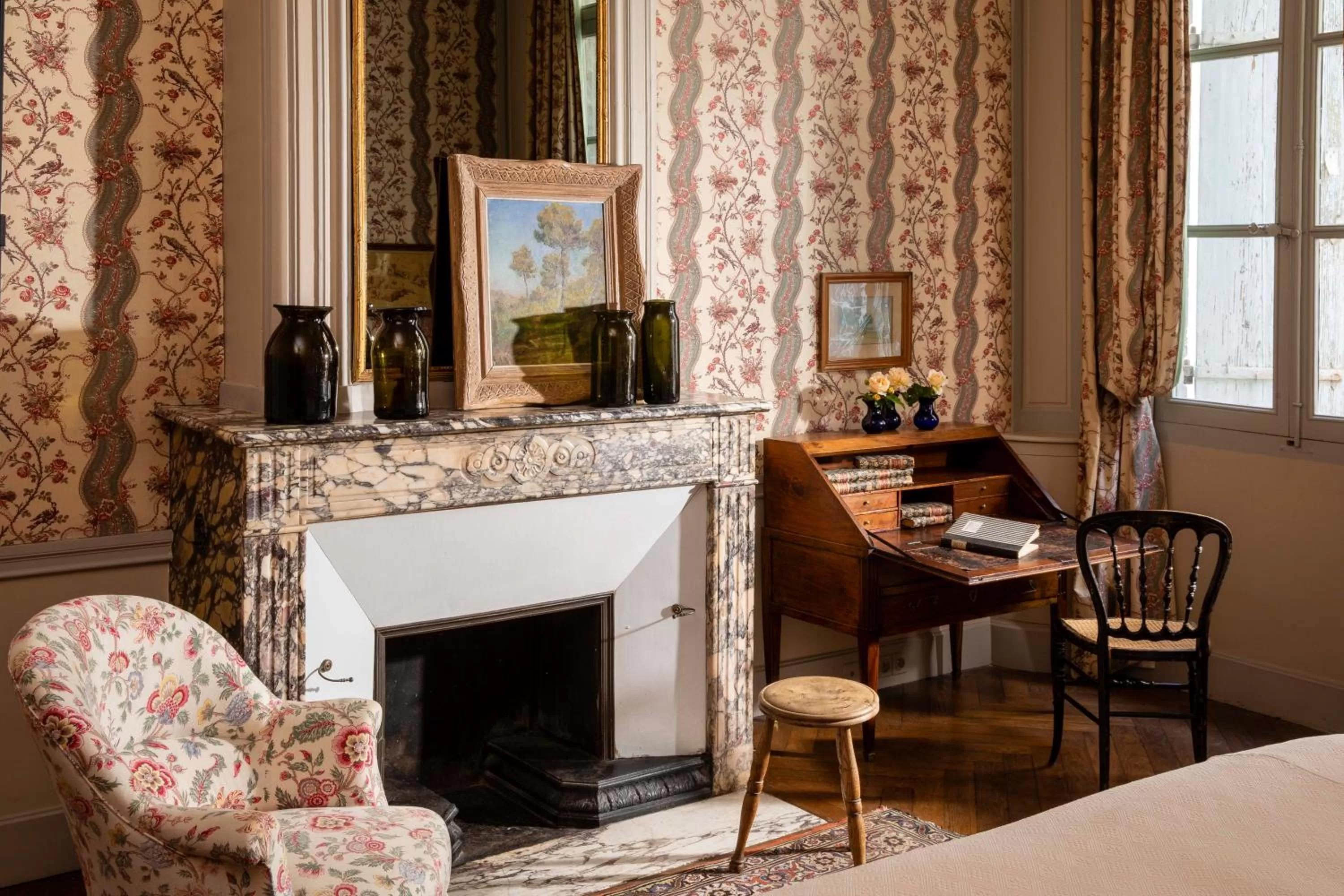 Seating area in La Mirande