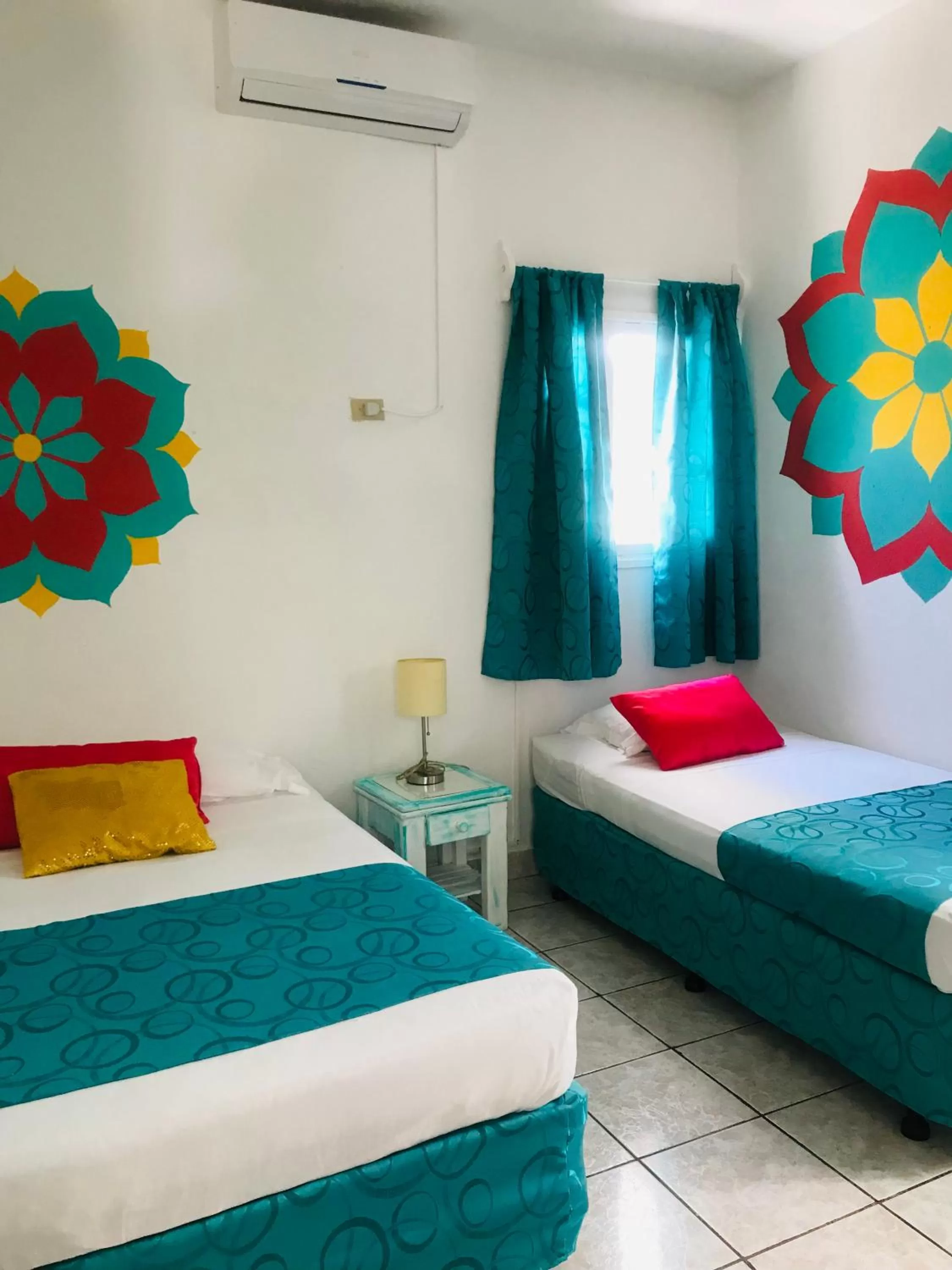 Property building, Bed in HC Liri Hotel