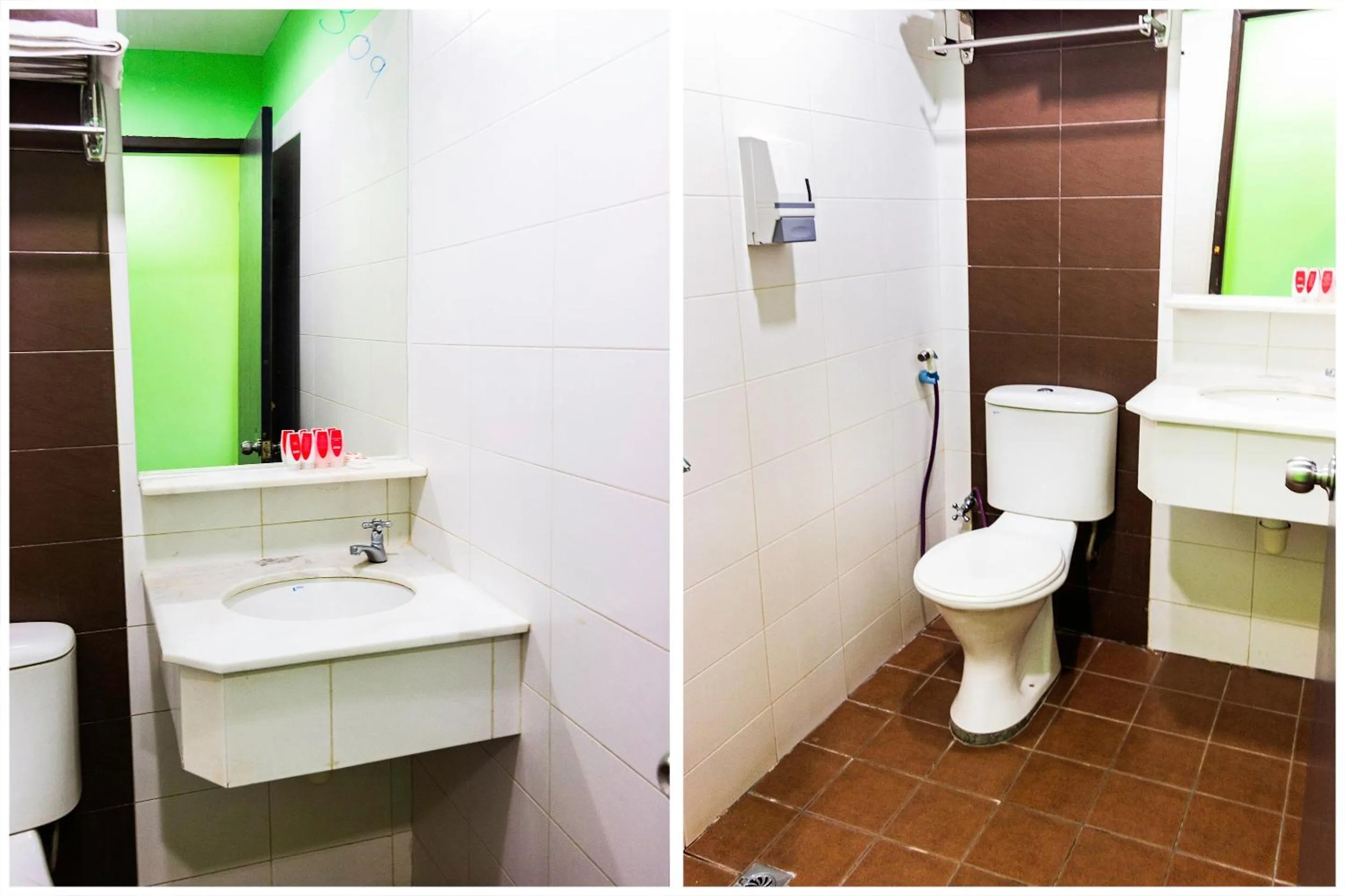 Bathroom in OYO 89408 Royal Hotel